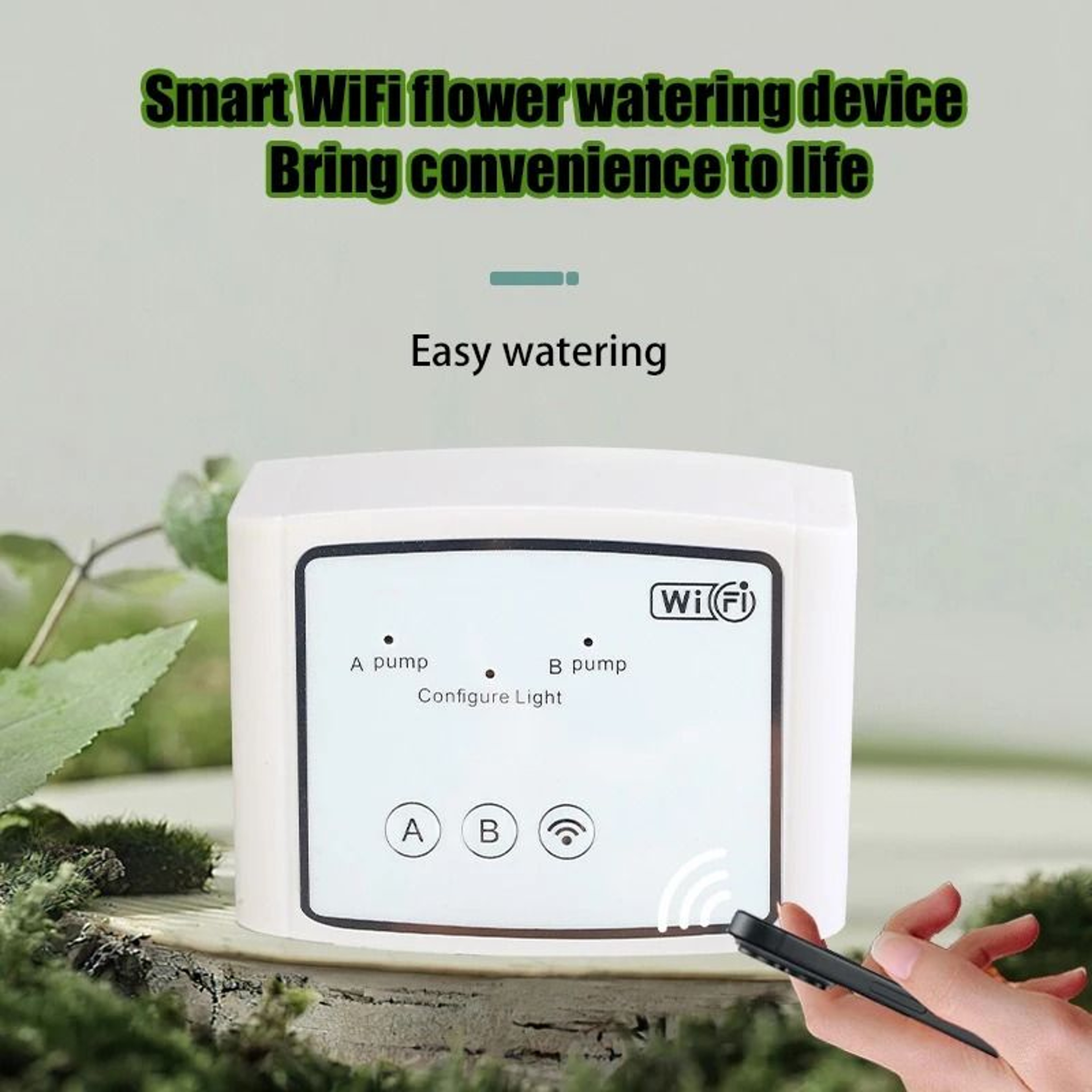 WiFi Dual Pump Drip Irrigation Kit For Smart Automatic Plant Watering 7