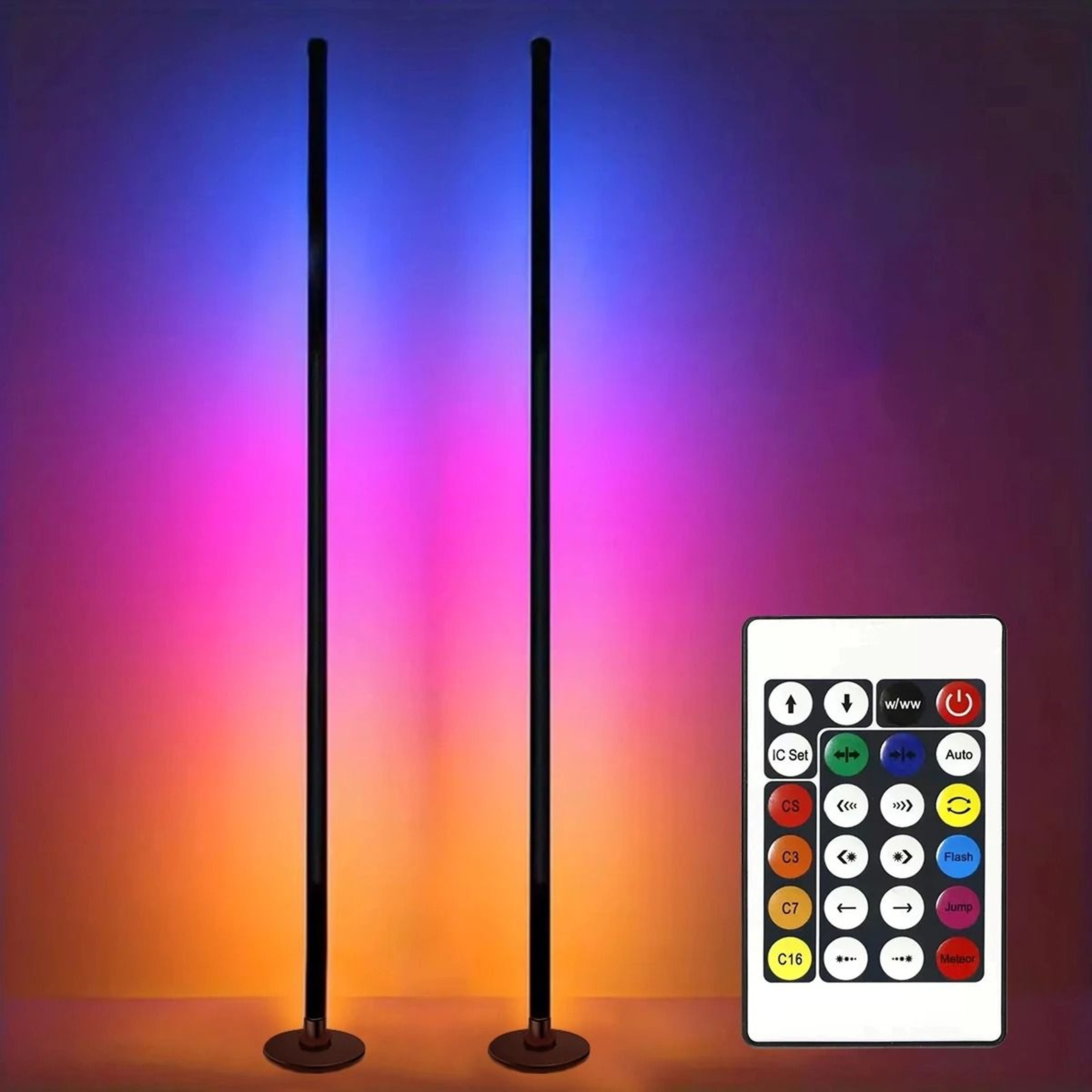 EISSLOLY Smart RGB Music Sync Corner Lamp 2