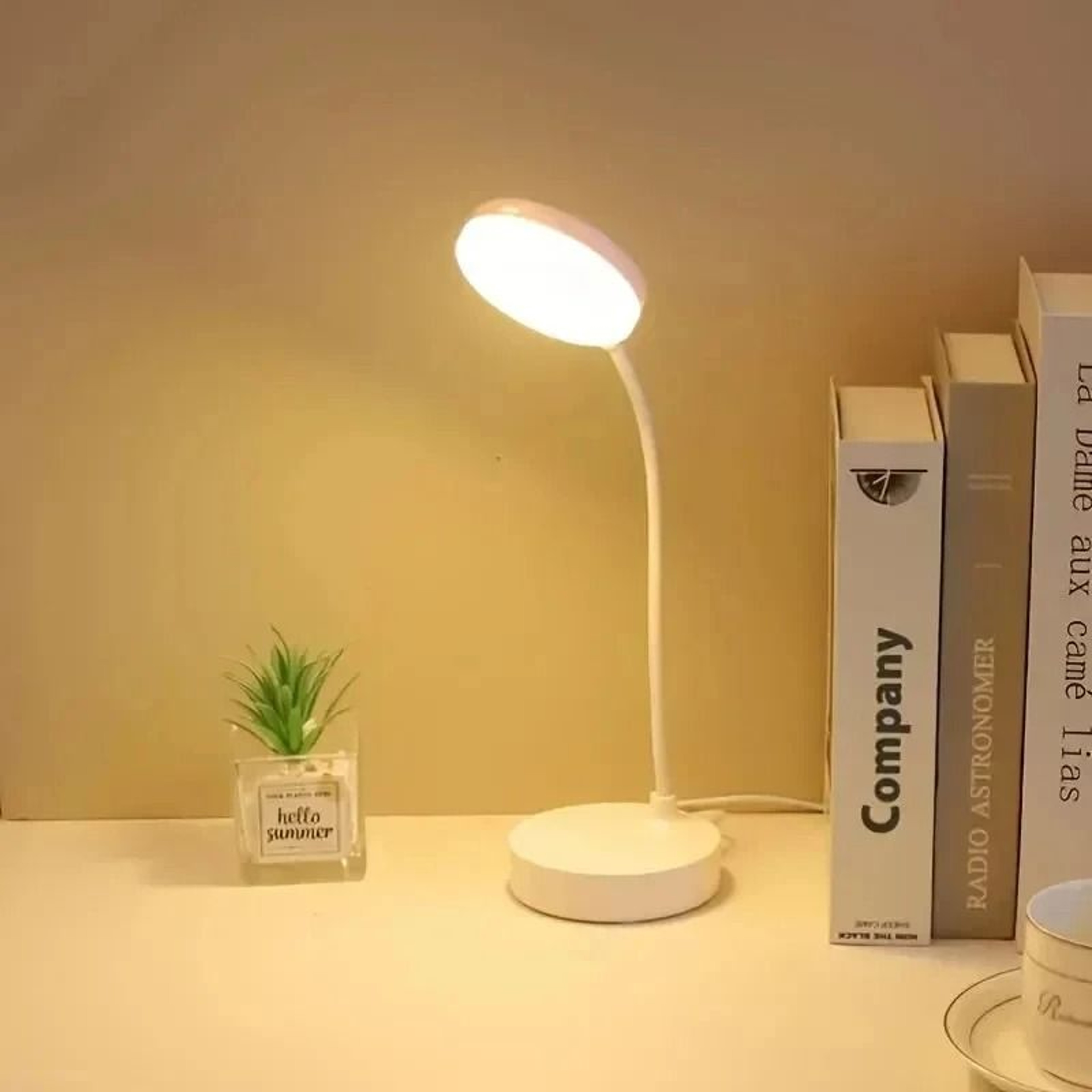 LumiGlow Three Level Dimmable Touch LED Desk Lamp For Bedroom Study 5