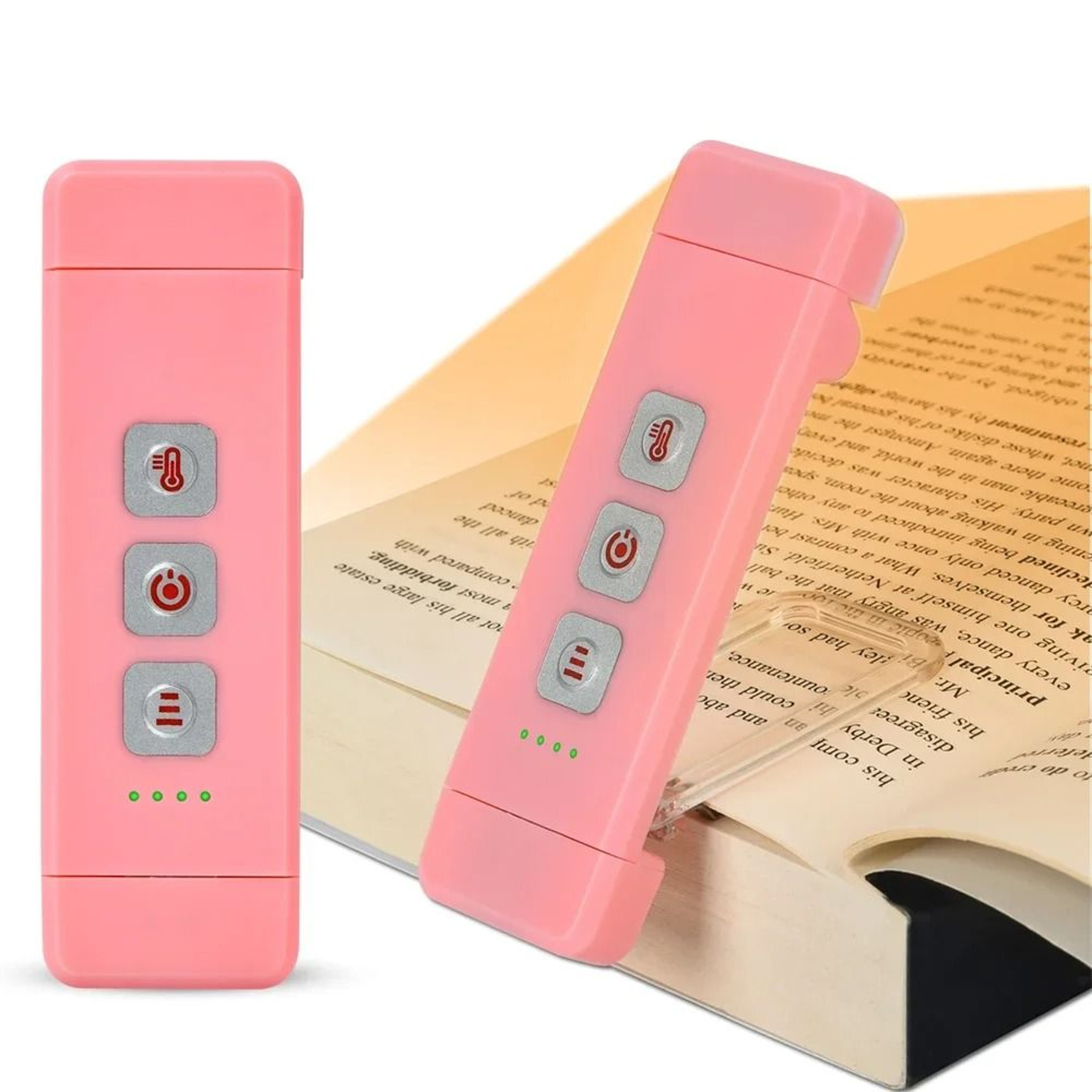 LumiRead Rechargeable Clip On Bookmark Light With Timer For Bedtime Reading 3