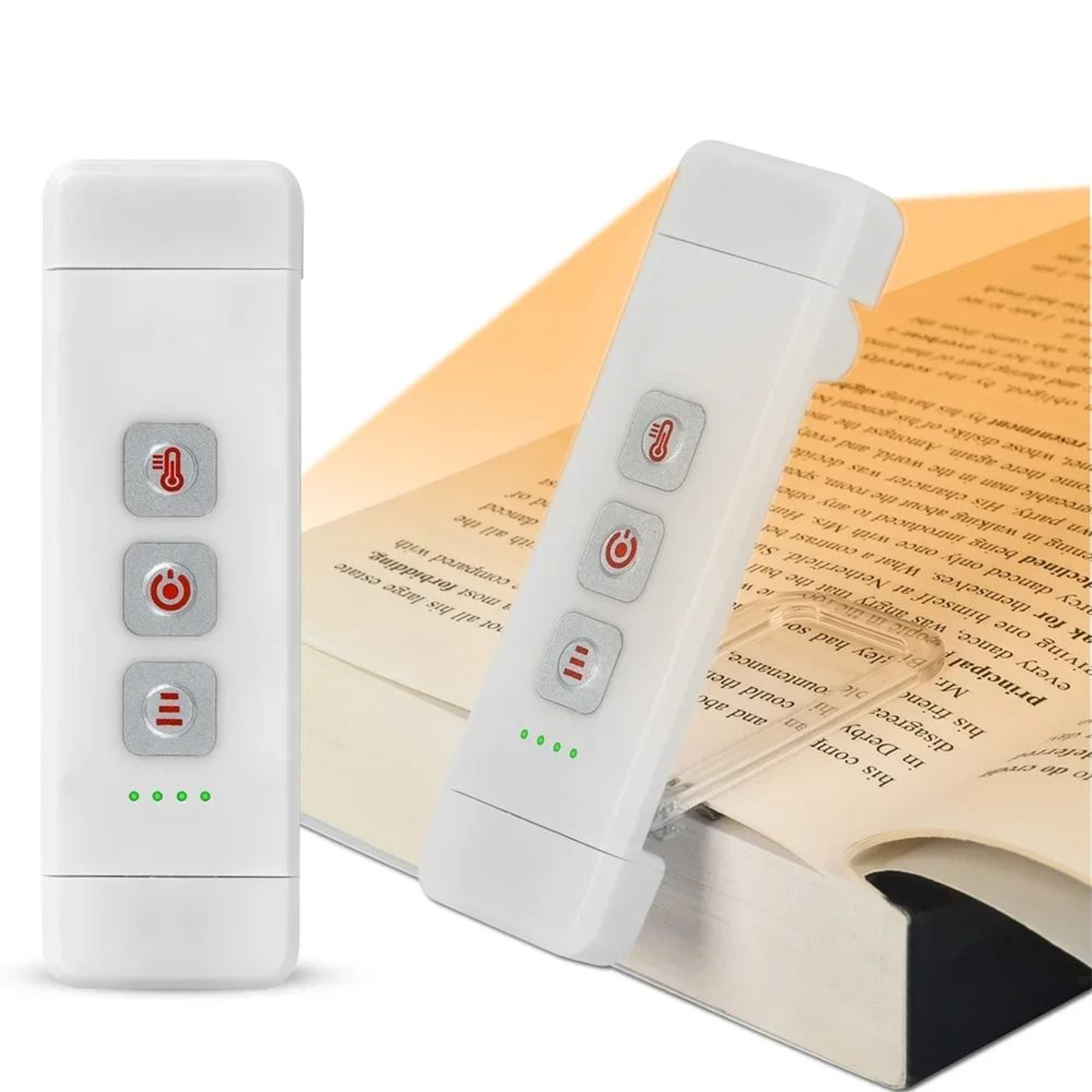 LumiRead Rechargeable Clip On Bookmark Light With Timer For Bedtime Reading 1