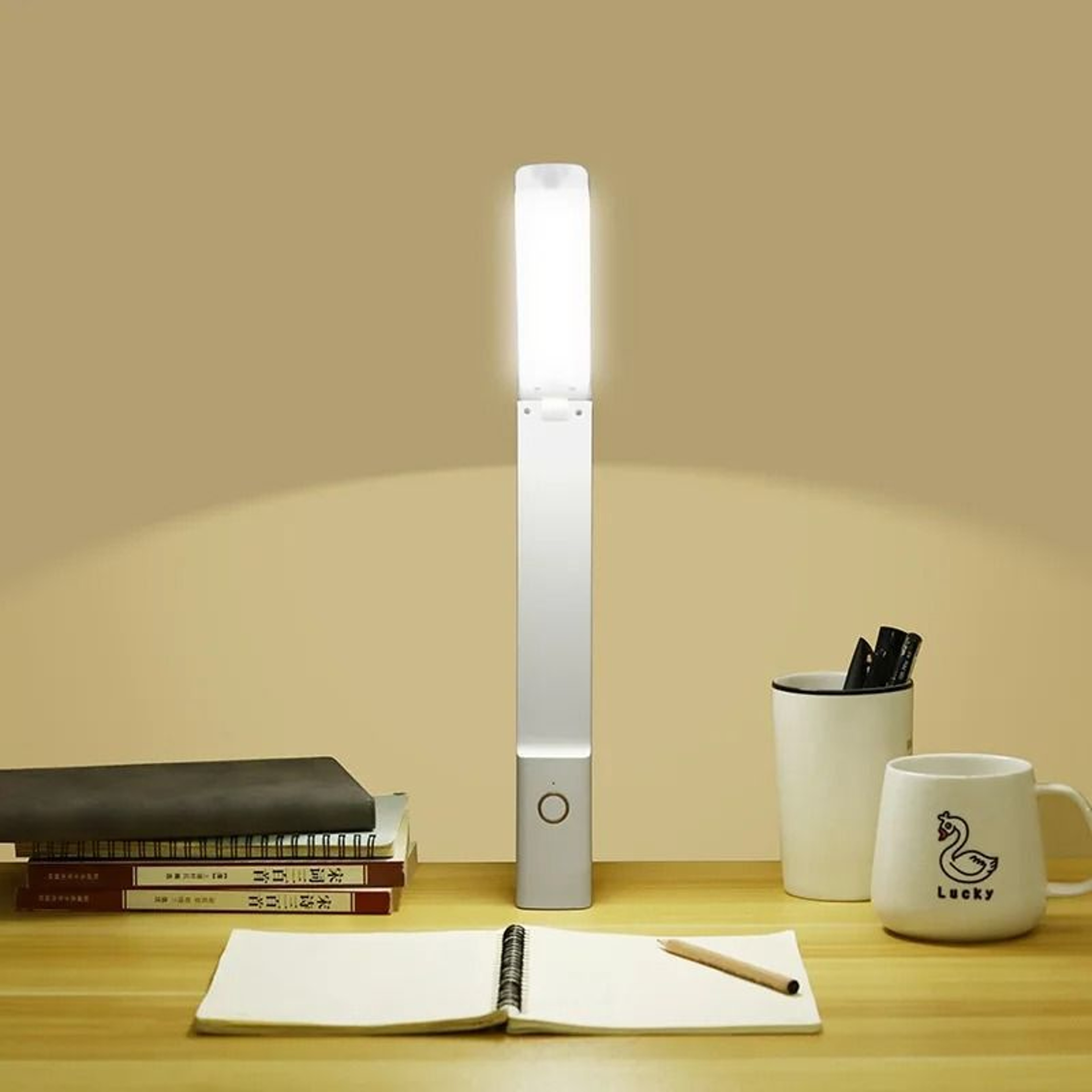 Rechargeable Foldable Touch Desk Lamp For Comfortable Reading And Study Lighting 3
