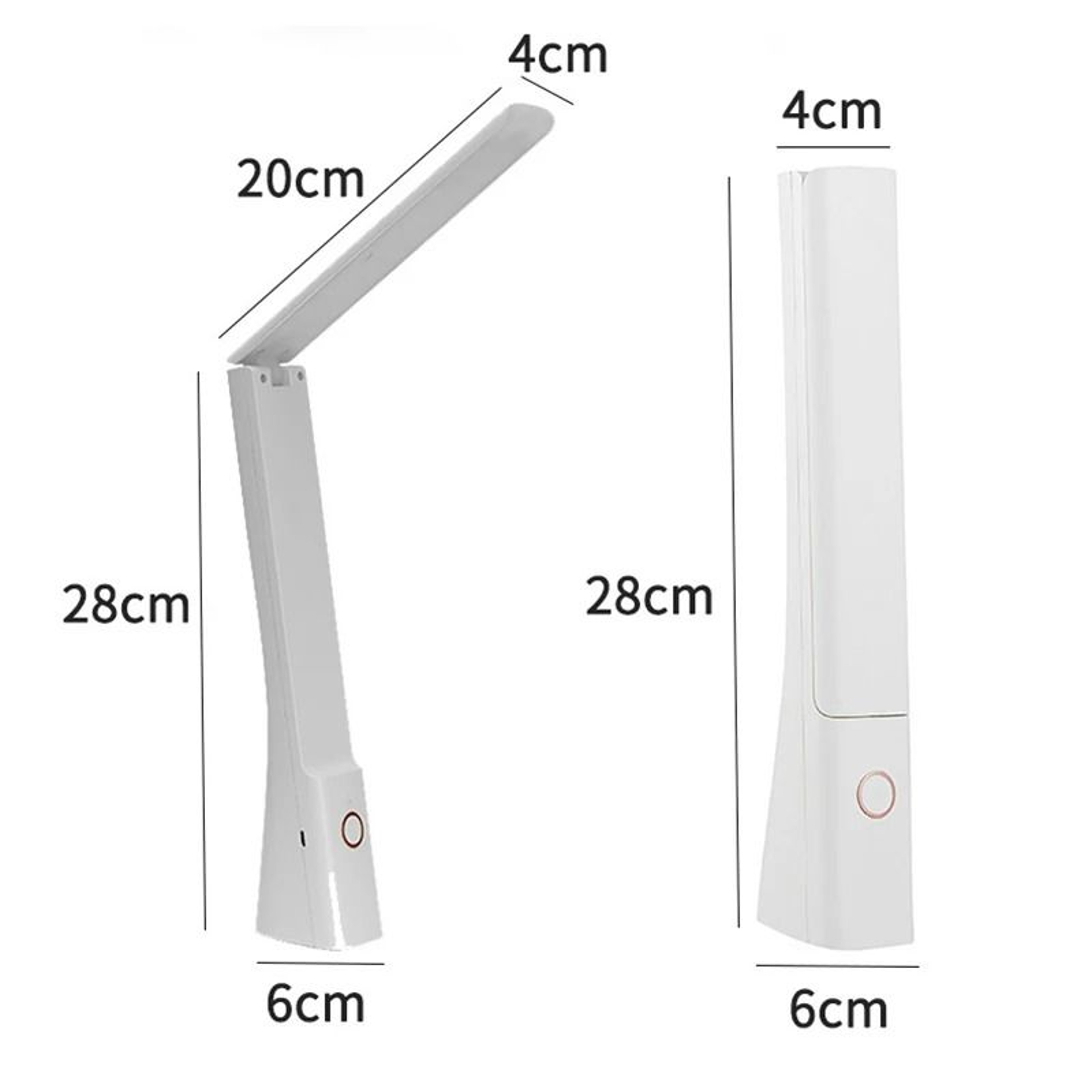 Rechargeable Foldable Touch Desk Lamp For Comfortable Reading And Study Lighting 4