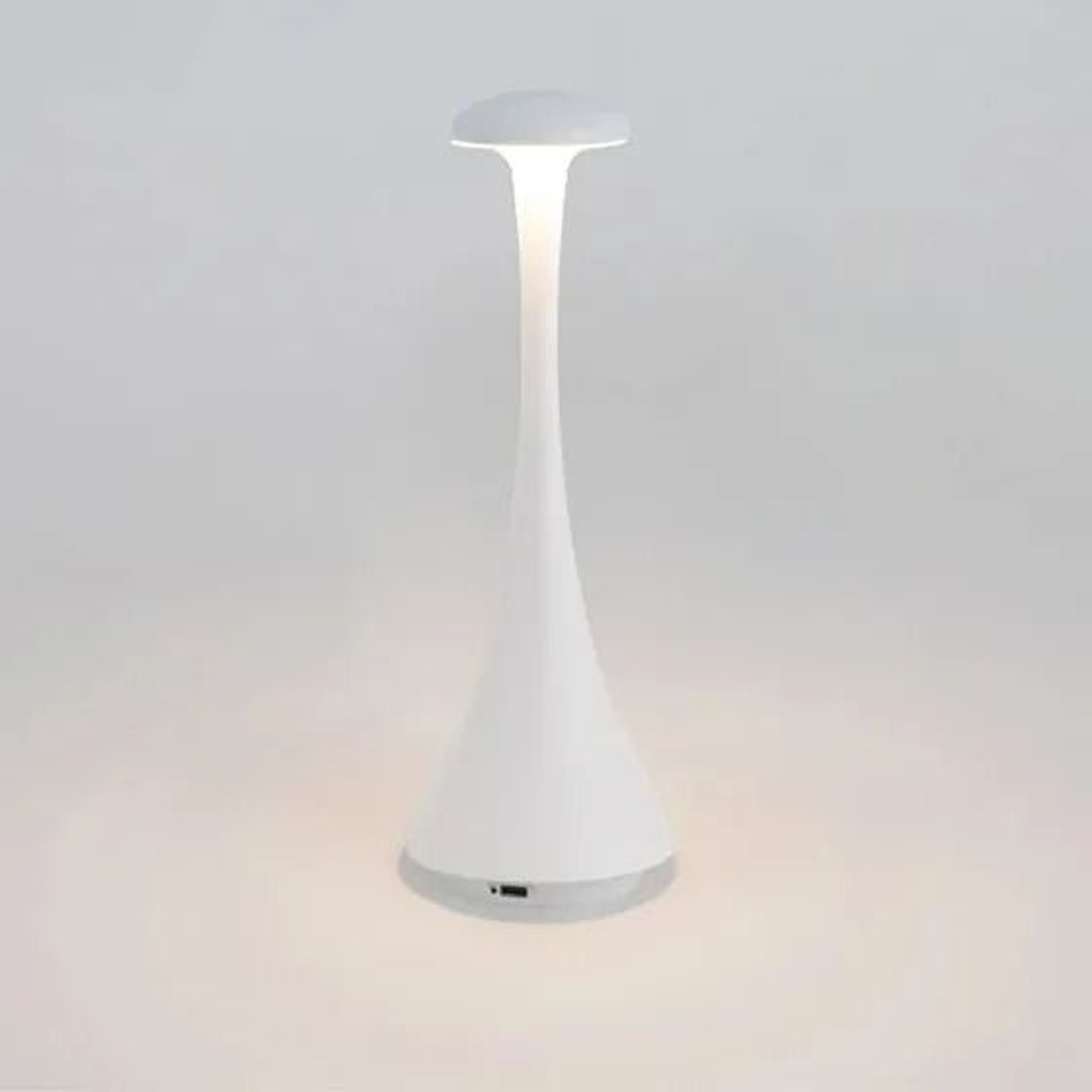 Rechargeable Mushroom Touch Table Lamp With USB C Cordless Ambient Lighting 2