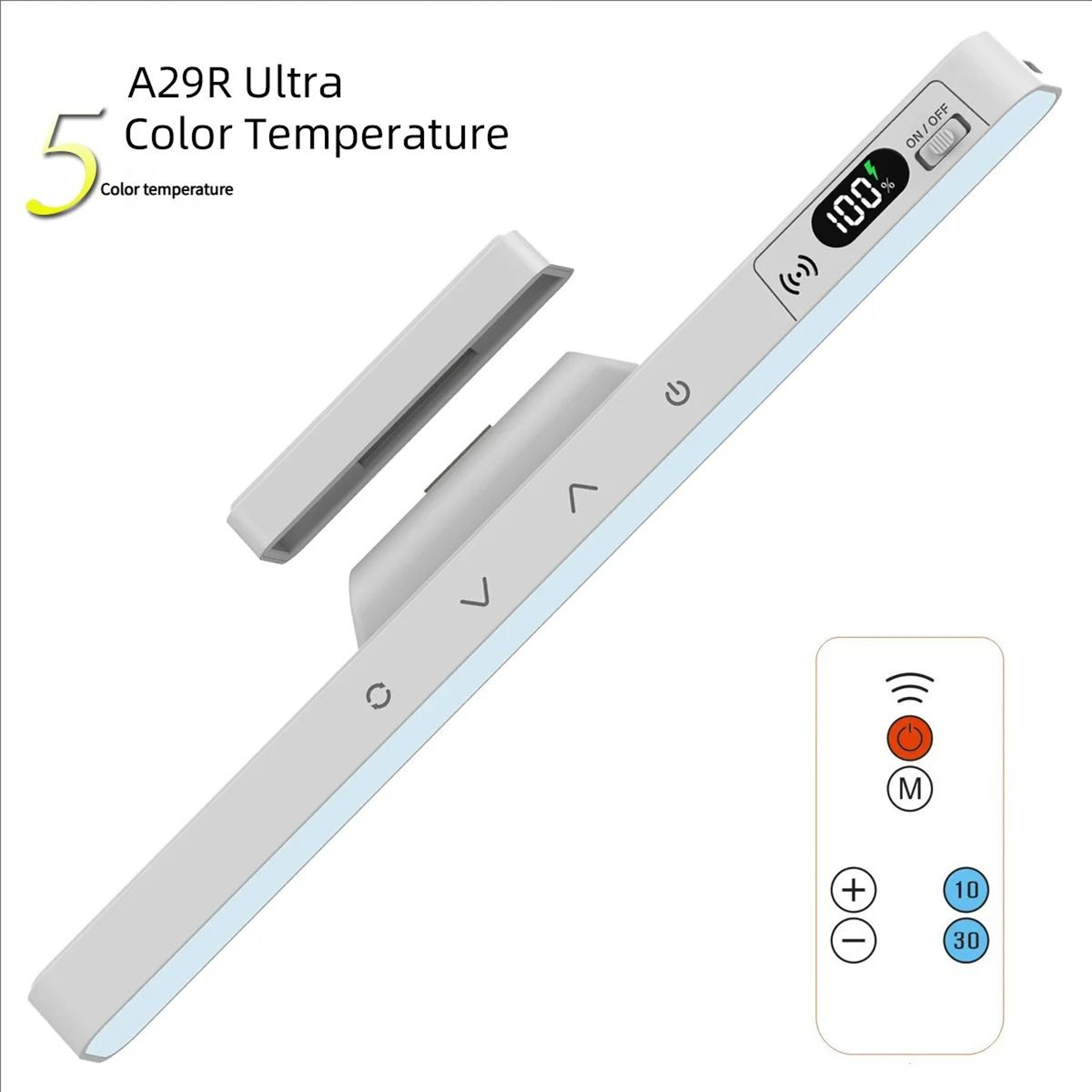 Rechargeable Adjustable Table Lamp For Closet Bedside Desk And Cabinet Lighting 9