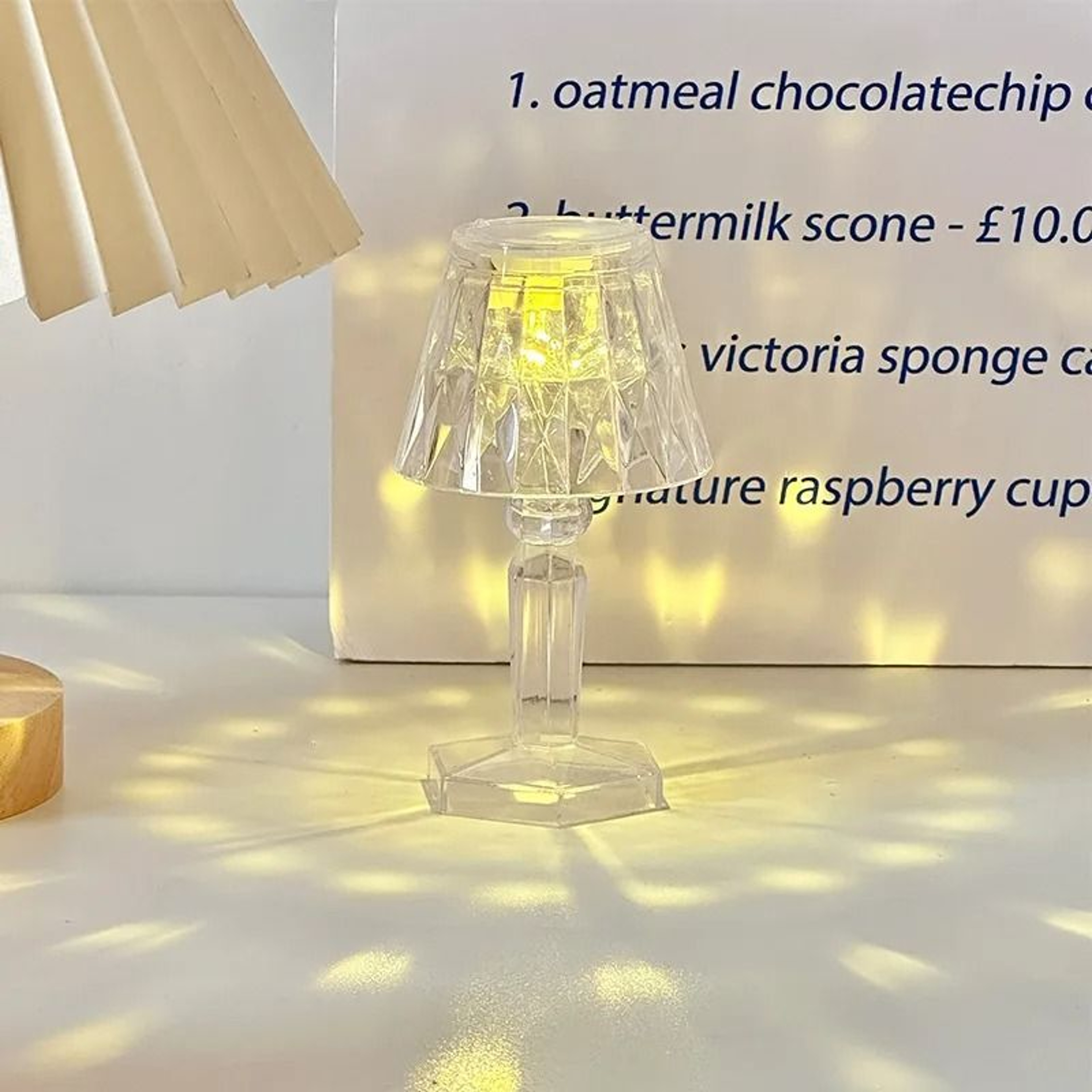 Mini Color Changing Crystal Table Lamp For Festive Ambient Lighting Anywhere 1