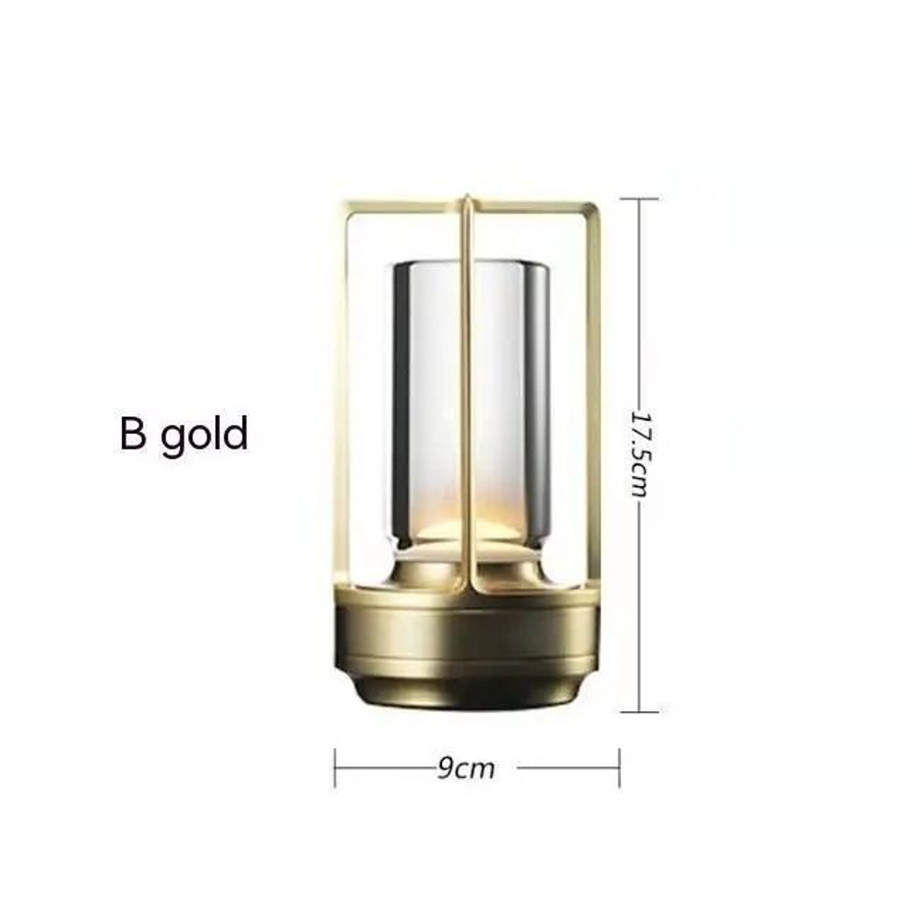Rechargeable Cordless Table Lamp With Touch Dimming For Elegant Dining Ambiance 6