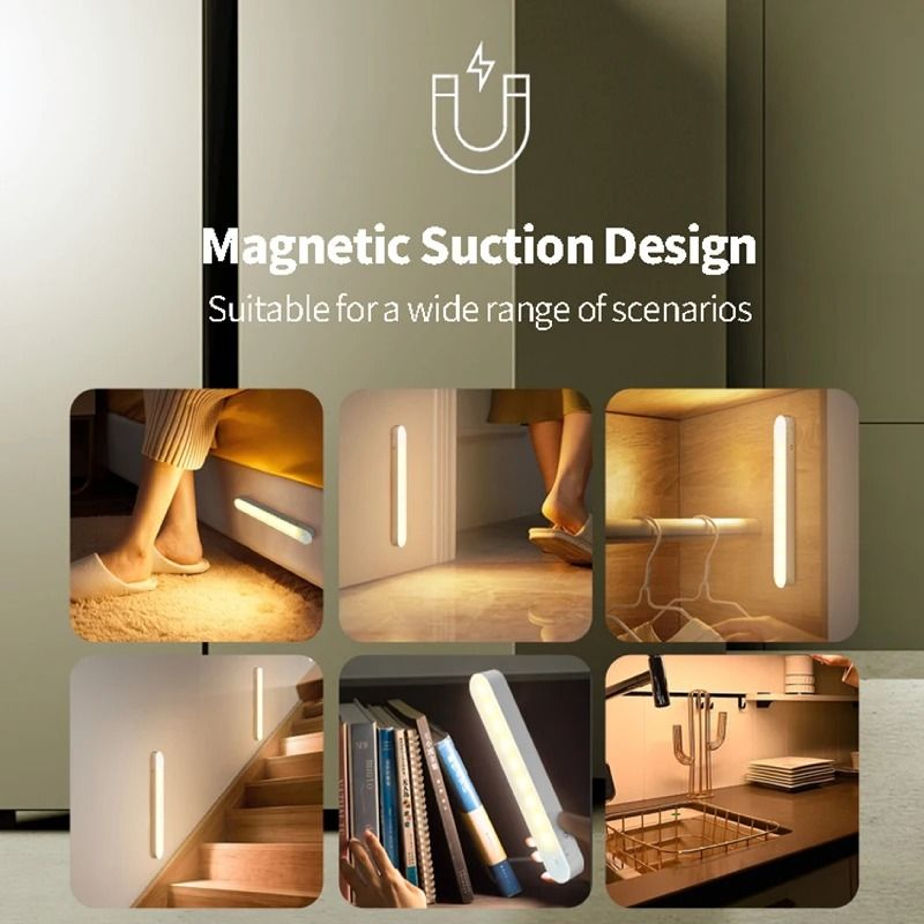 Rechargeable Magnetic LED Desk Lamp With Adjustable Dimming For Focused Work 4
