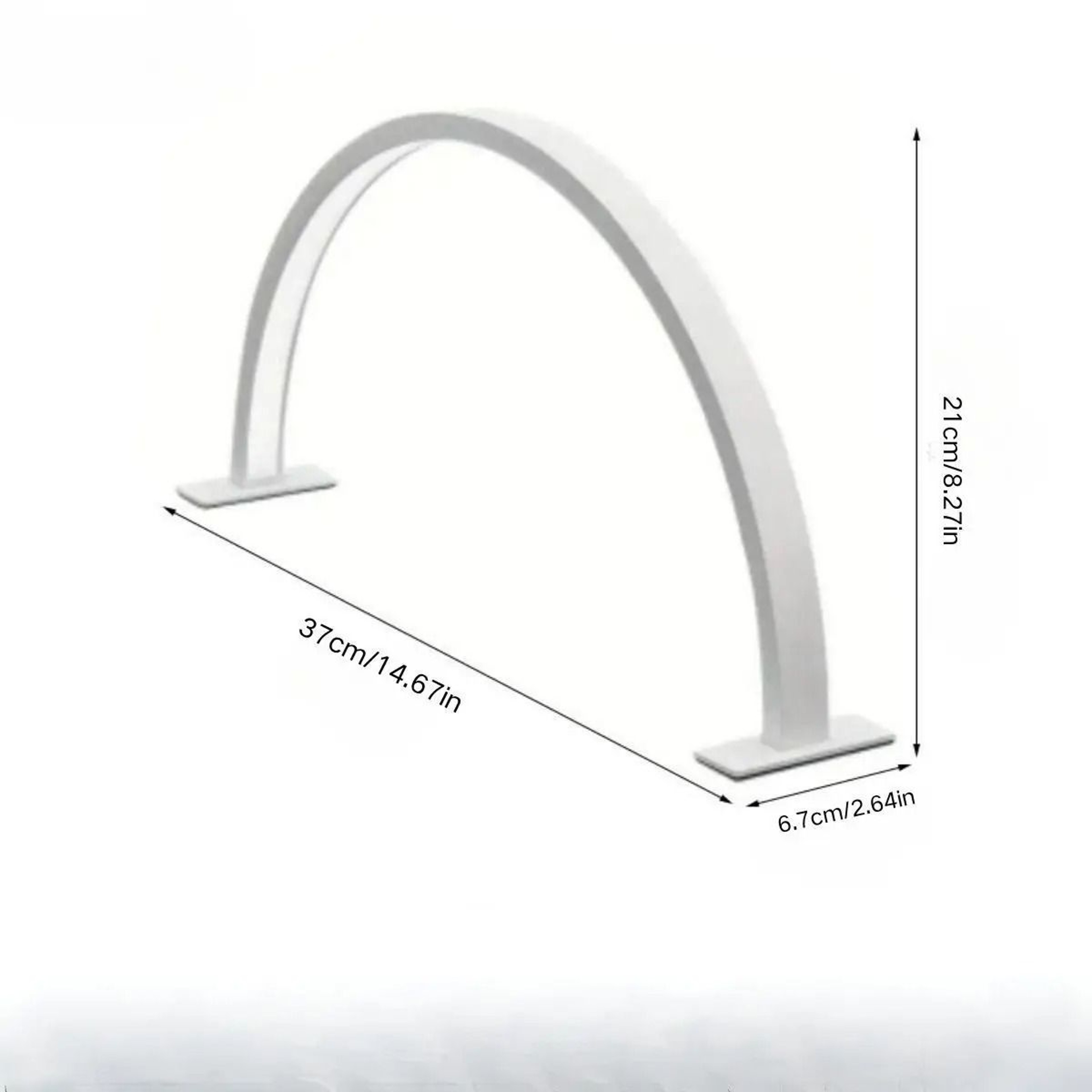 Adjustable Crescent LED Beauty Lamp For Nails Lashes And Skincare Precision 1