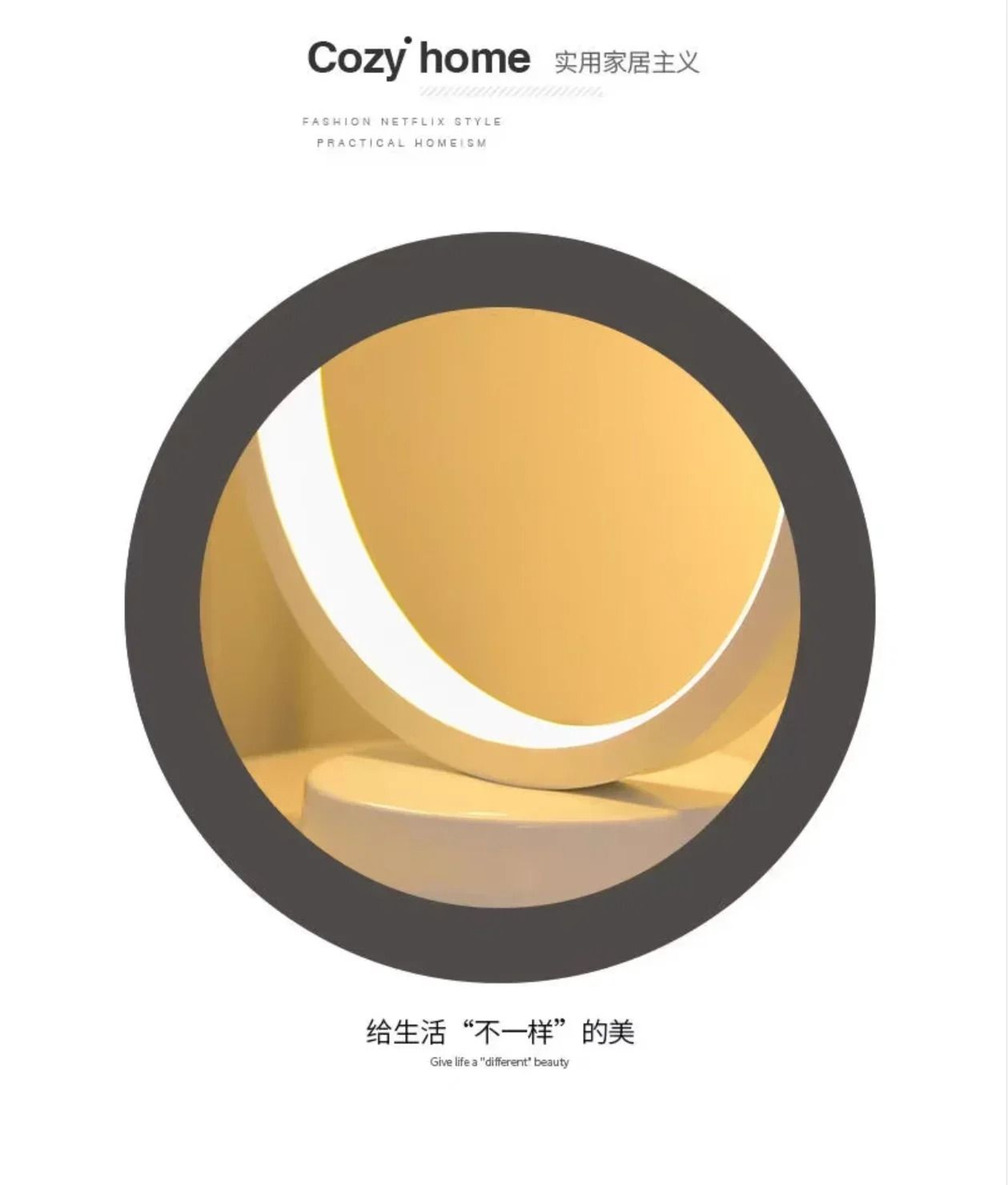 Modern Dimmable LED Ring Table Lamp Creates Soft Elegant Ambiance Anywhere 6