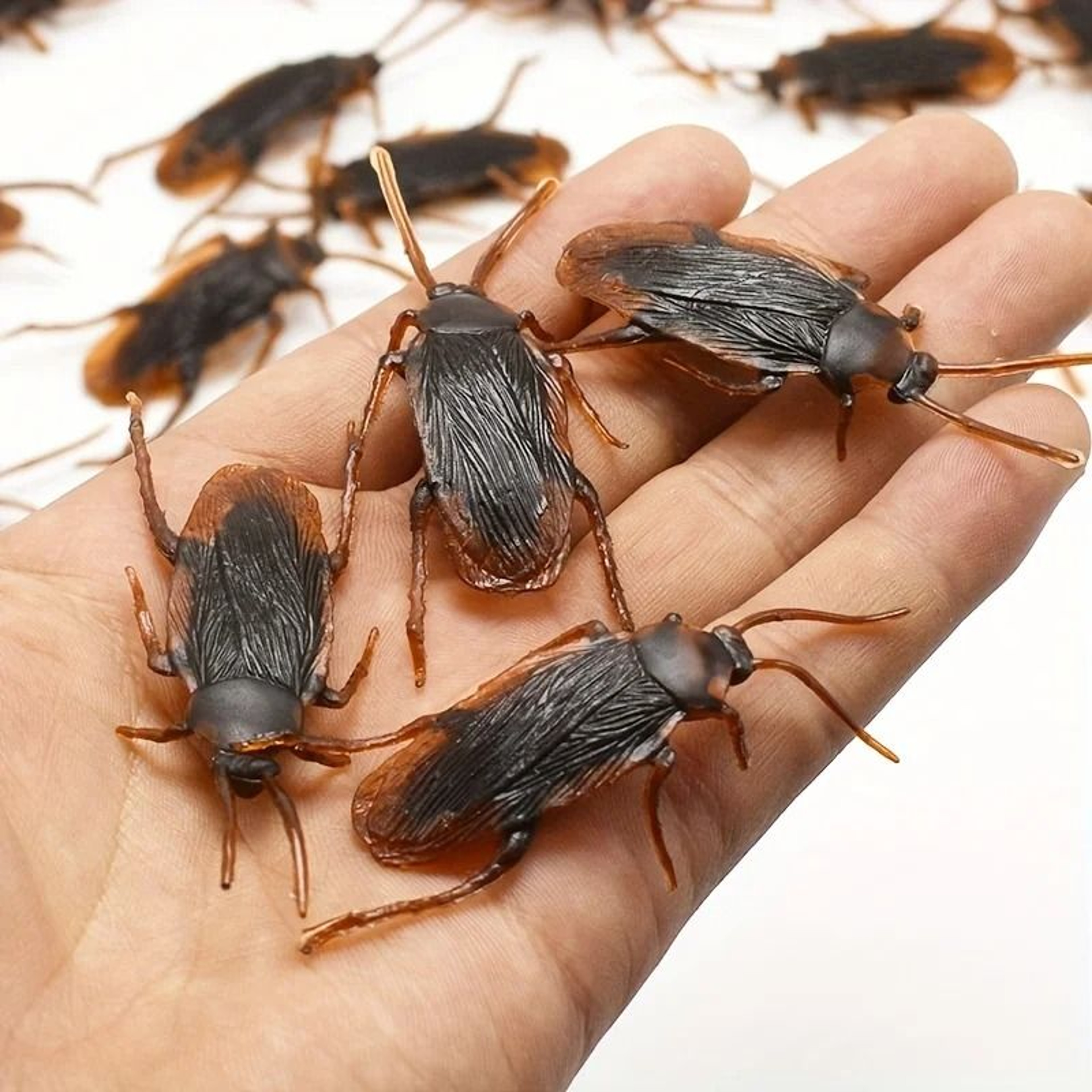 Realistic Fake Cockroach Prank Set For Halloween Parties And Gag Gifts 26