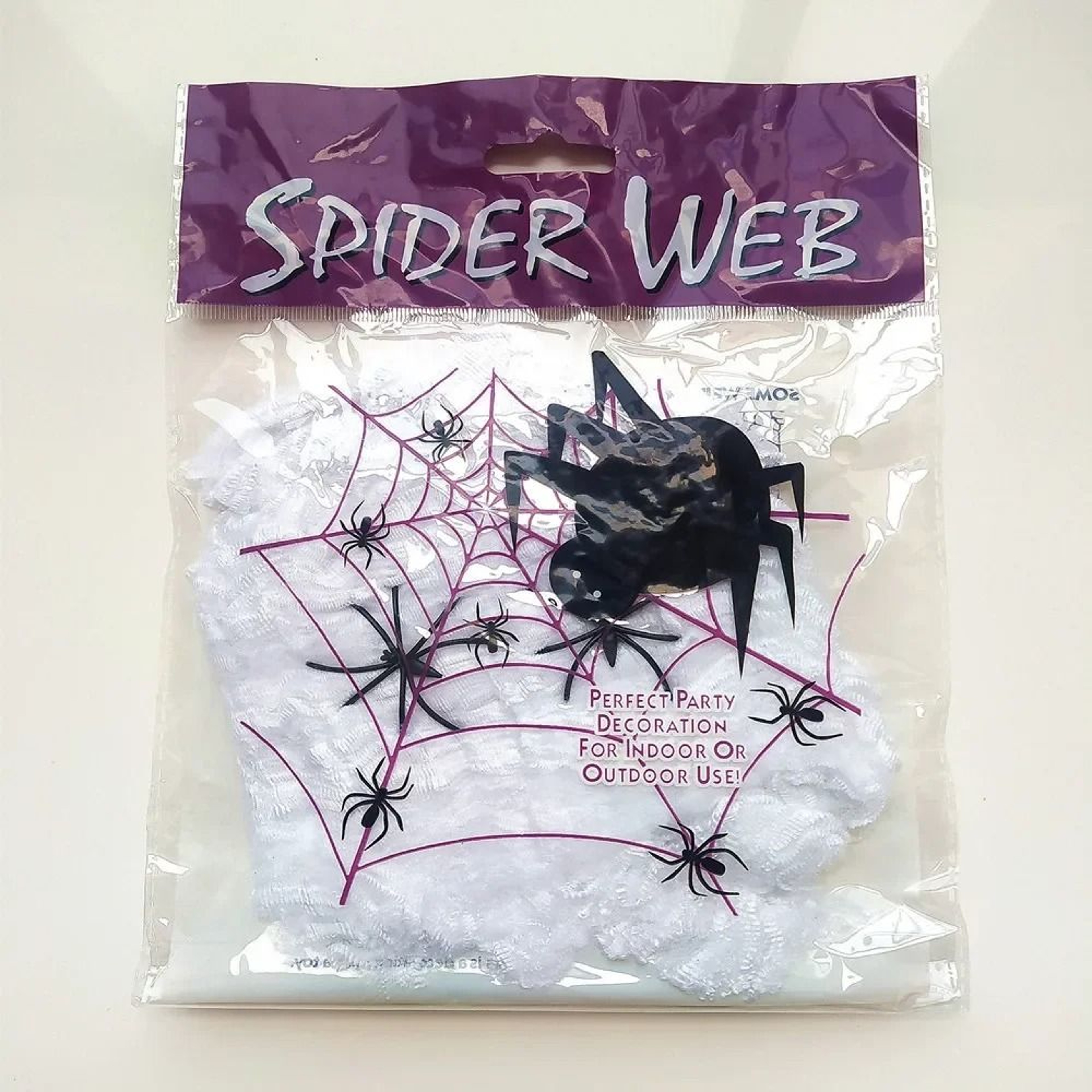 Oversized Plush Black Spider For Haunted Halloween Yards Parties And Displays 10