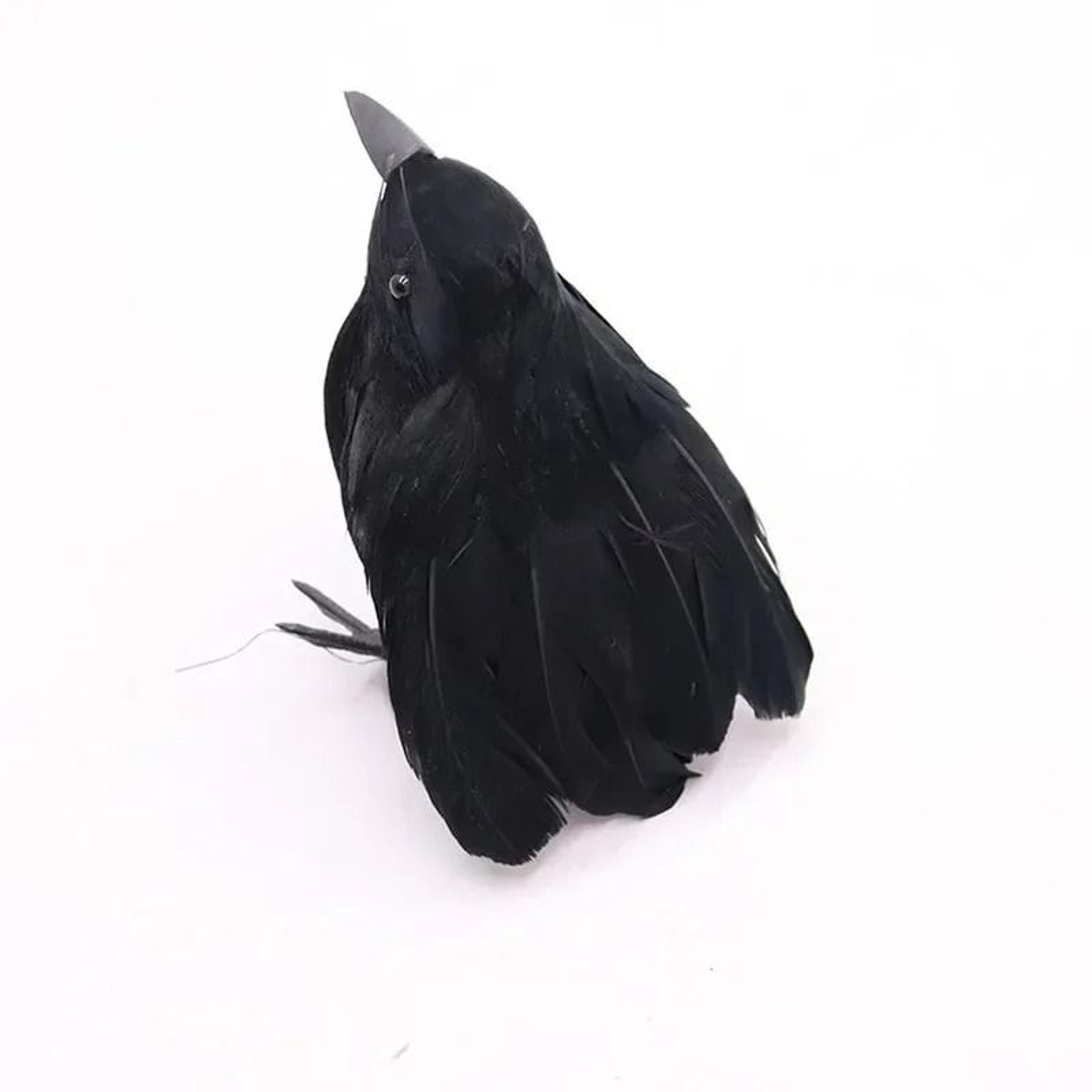 Realistic Black Crow Decorations For Haunted Halloween Parties And Gothic Displays 3
