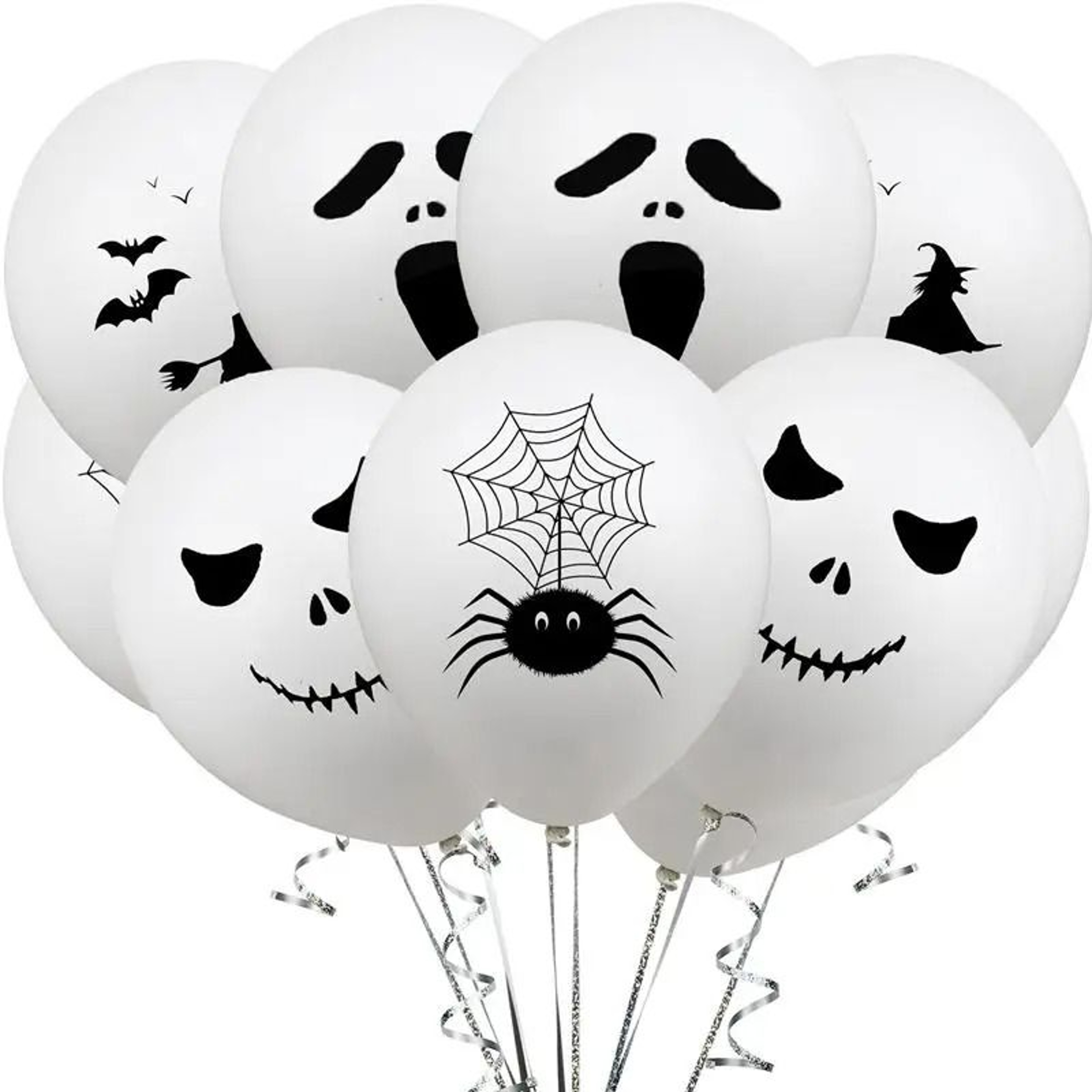 Spooky Halloween Character Foil Balloon Set 7