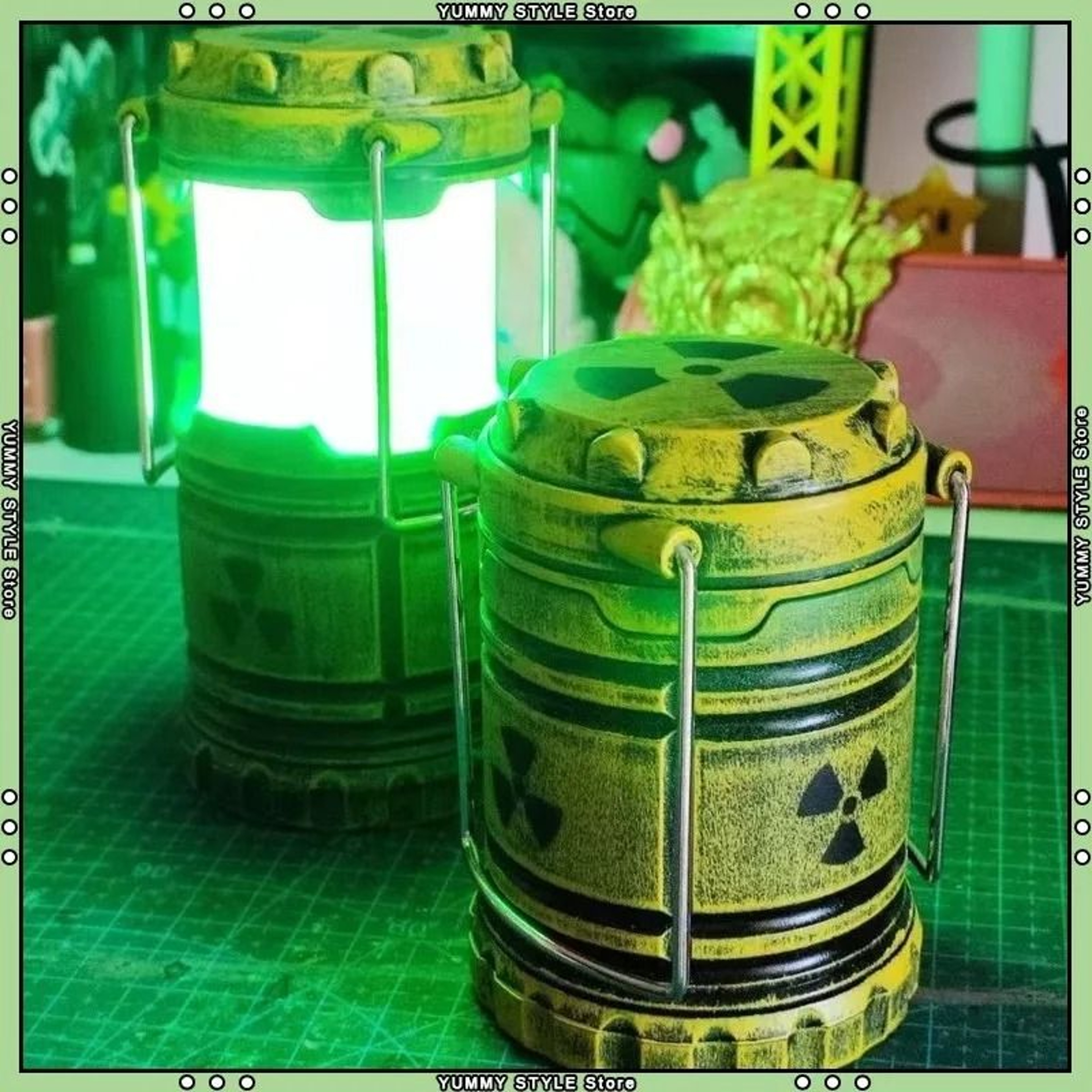 Mini Reactor Core Lantern Portable Sci Fi Night Light 0