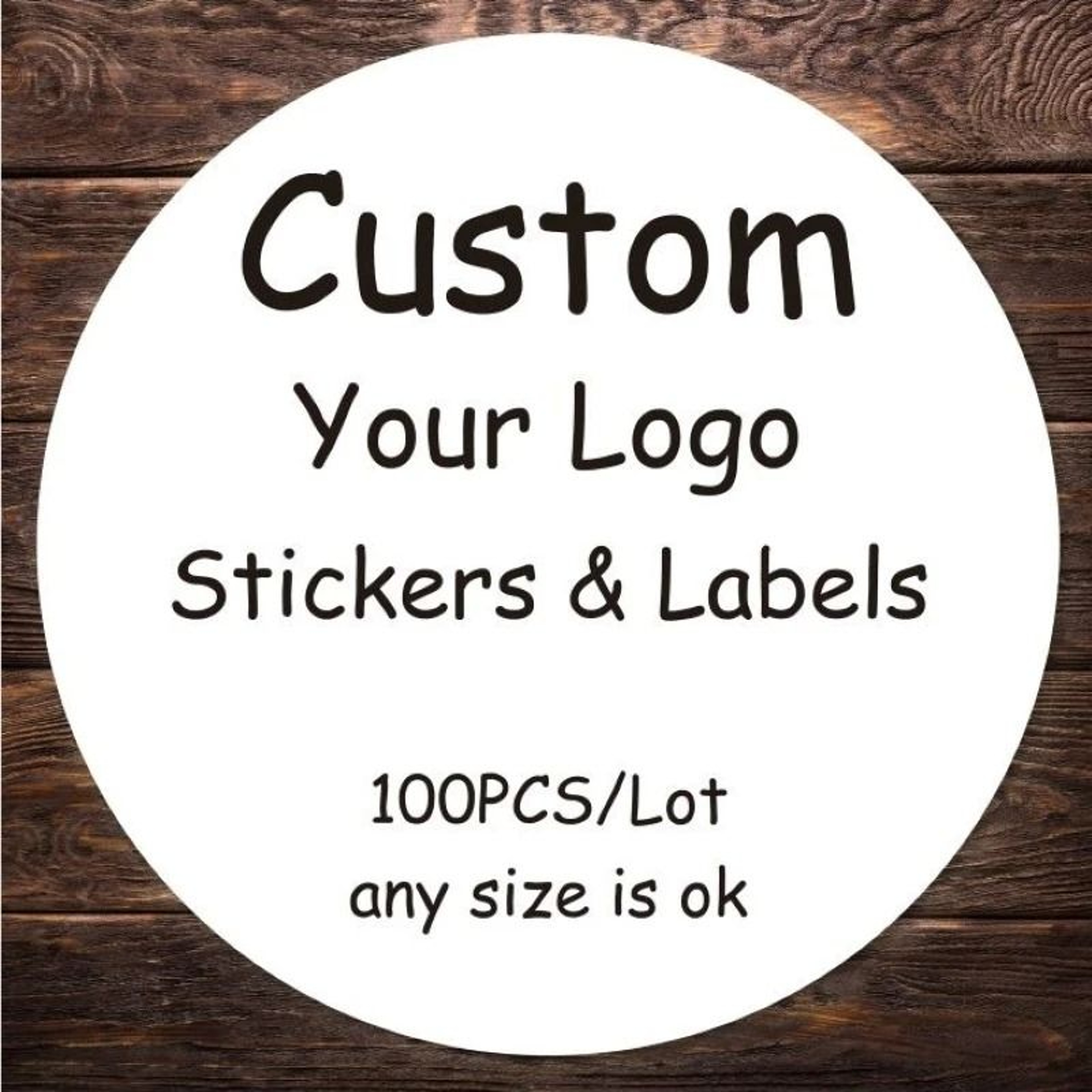 Personalized Custom Logo Thank You Stickers For Packaging Weddings Birthdays And Small Businesses 0