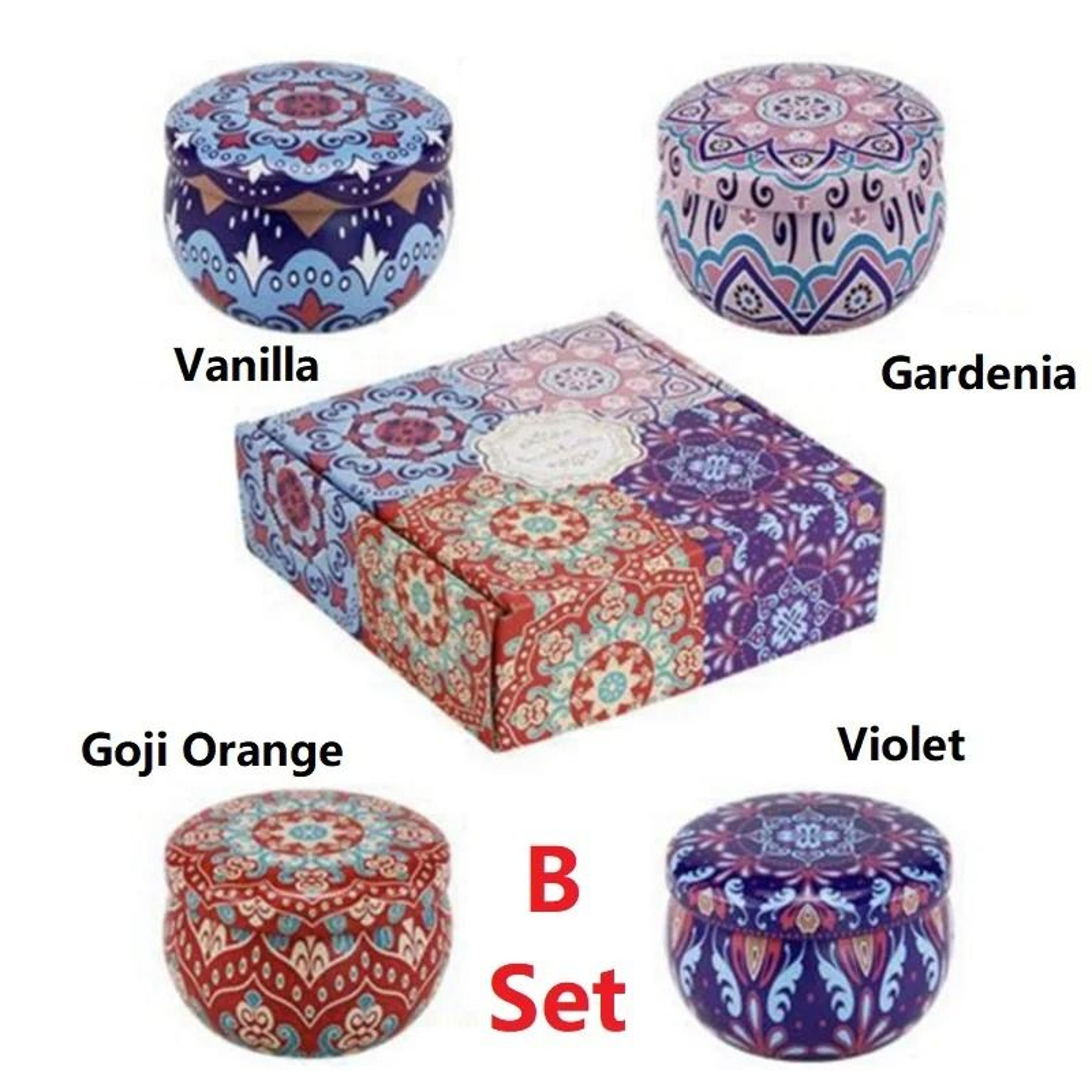 Vintage Floral Soy Wax Candle Jars For Cozy Homes And Gifts 20