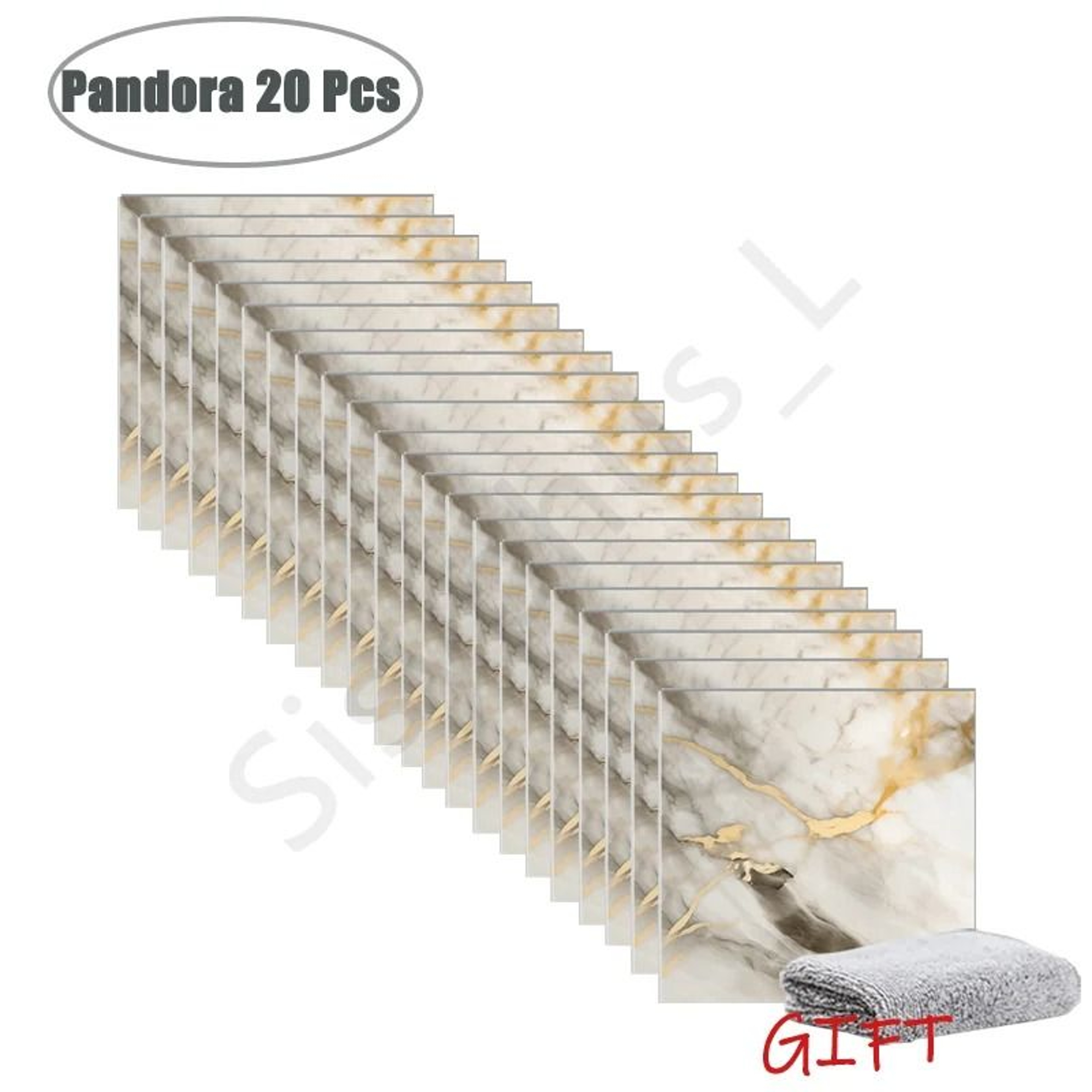 Elegant Waterproof Marble Tile Stickers For Effortless Kitchen Bathroom Makeovers Today 10