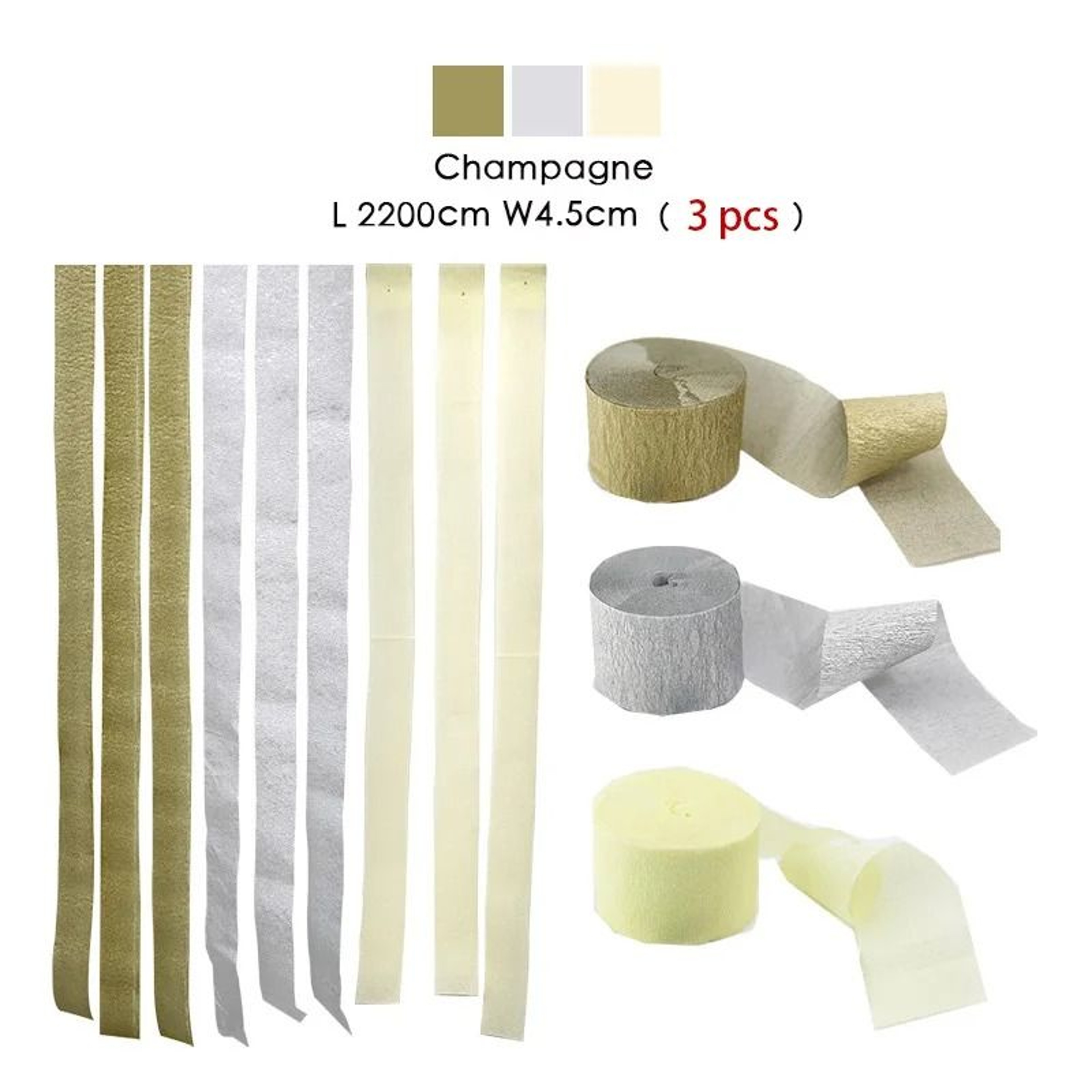 Colorful Rainbow Crepe Paper Streamers For Effortless Party Backdrop Decorating Anywhere 24