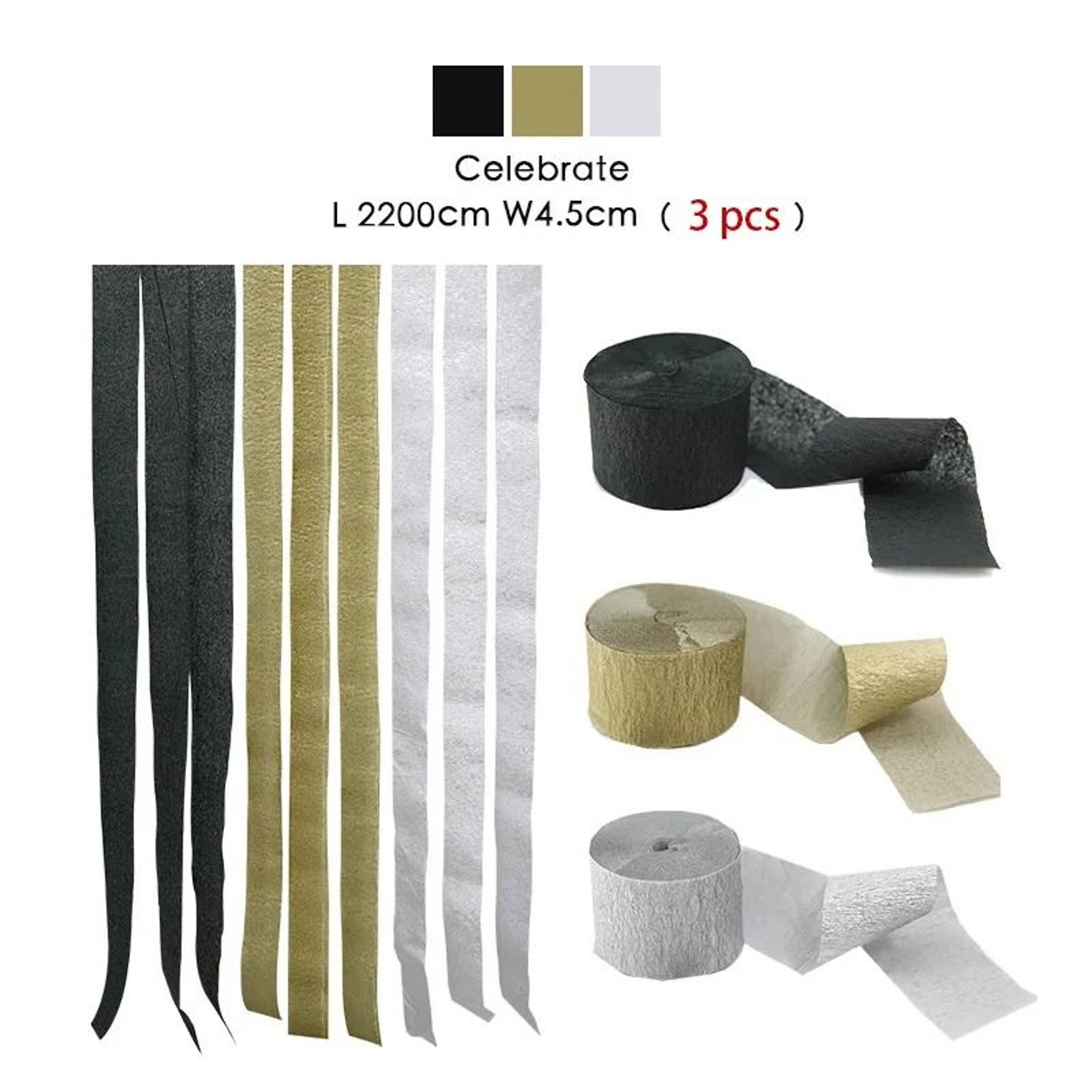 Colorful Rainbow Crepe Paper Streamers For Effortless Party Backdrop Decorating Anywhere 29