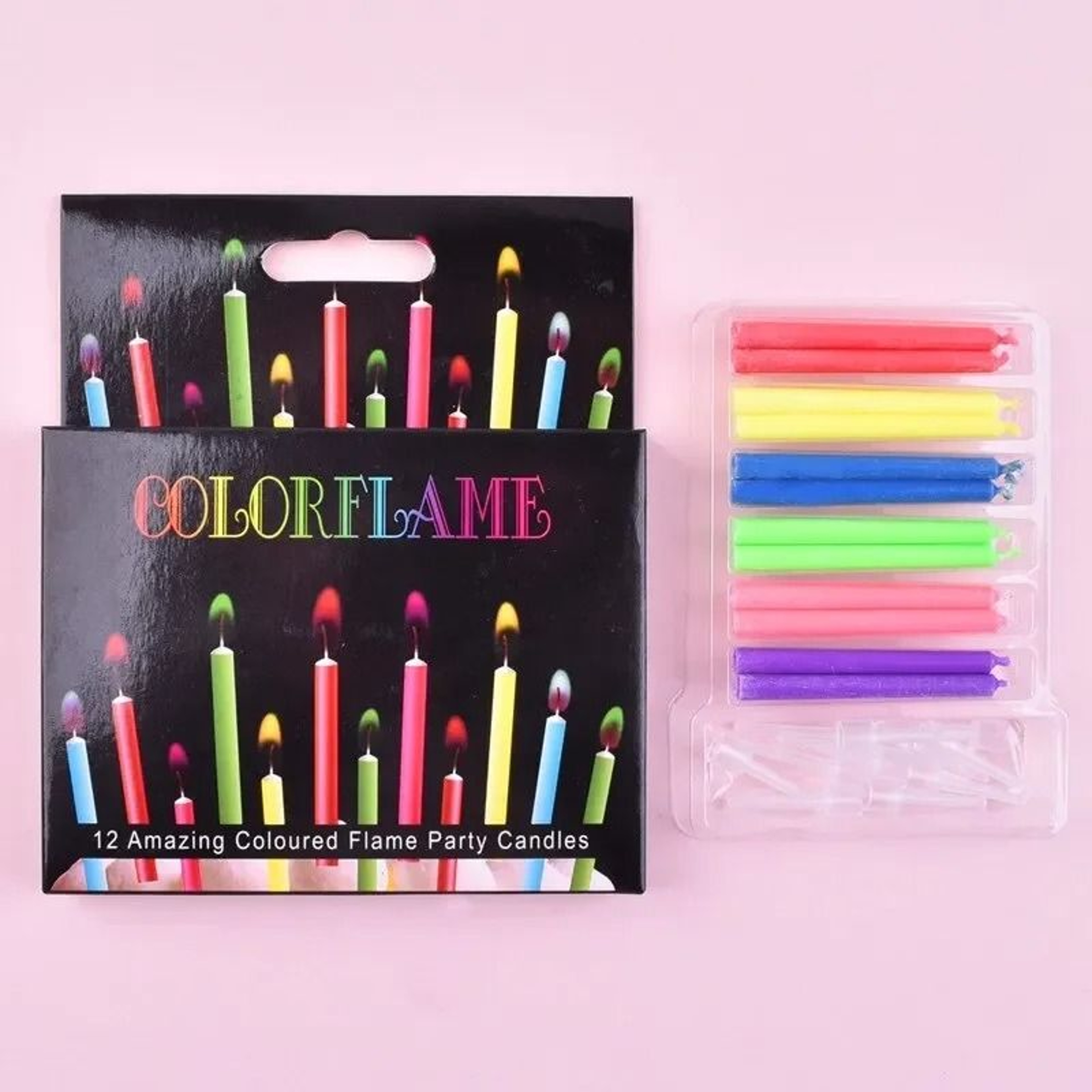 Colorful Flame Birthday Candles Make Every Cake Moment Shine Brighter Together 3
