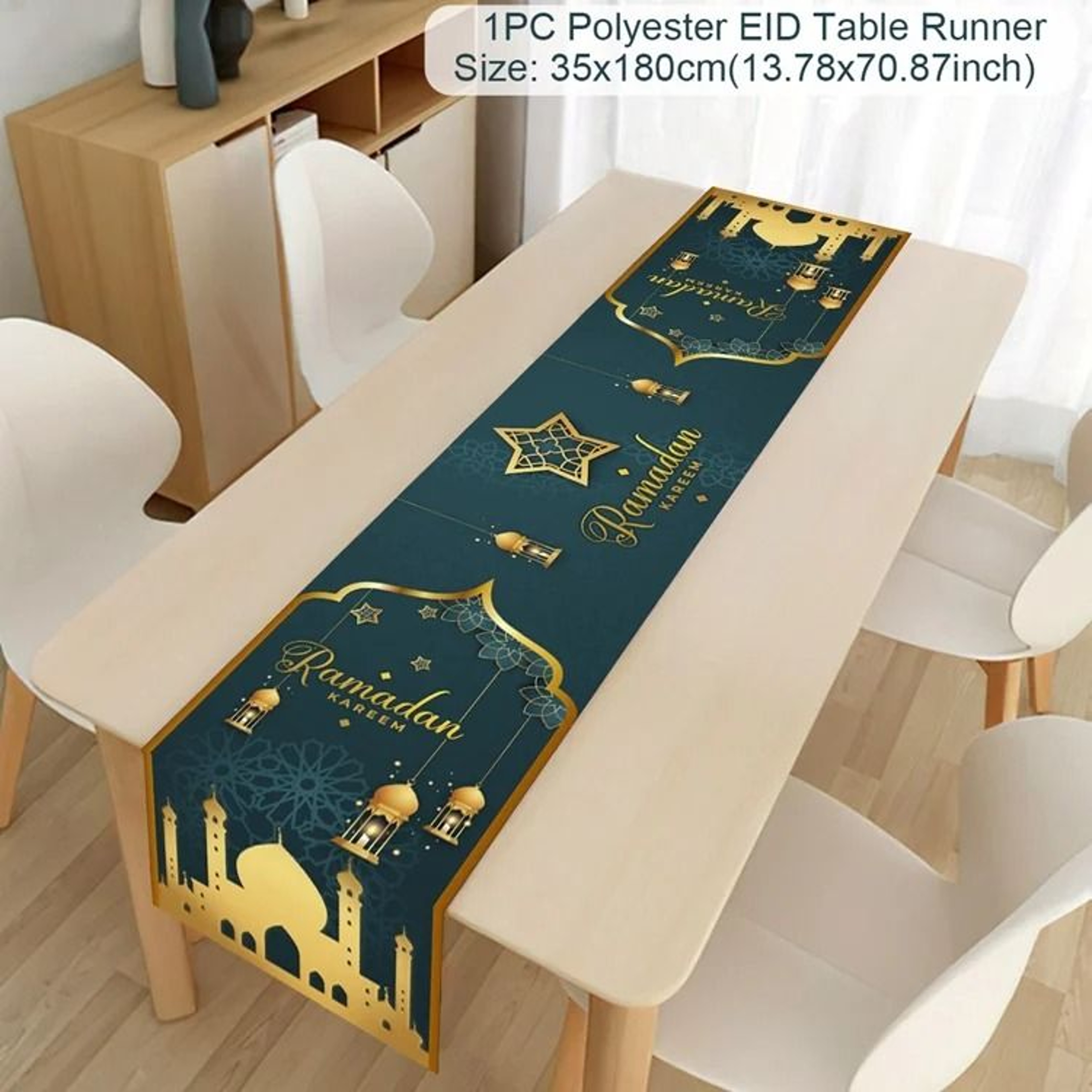 Elegant Ramadan Table Runner Brings Warmth To Every Iftar Family Gathering 23