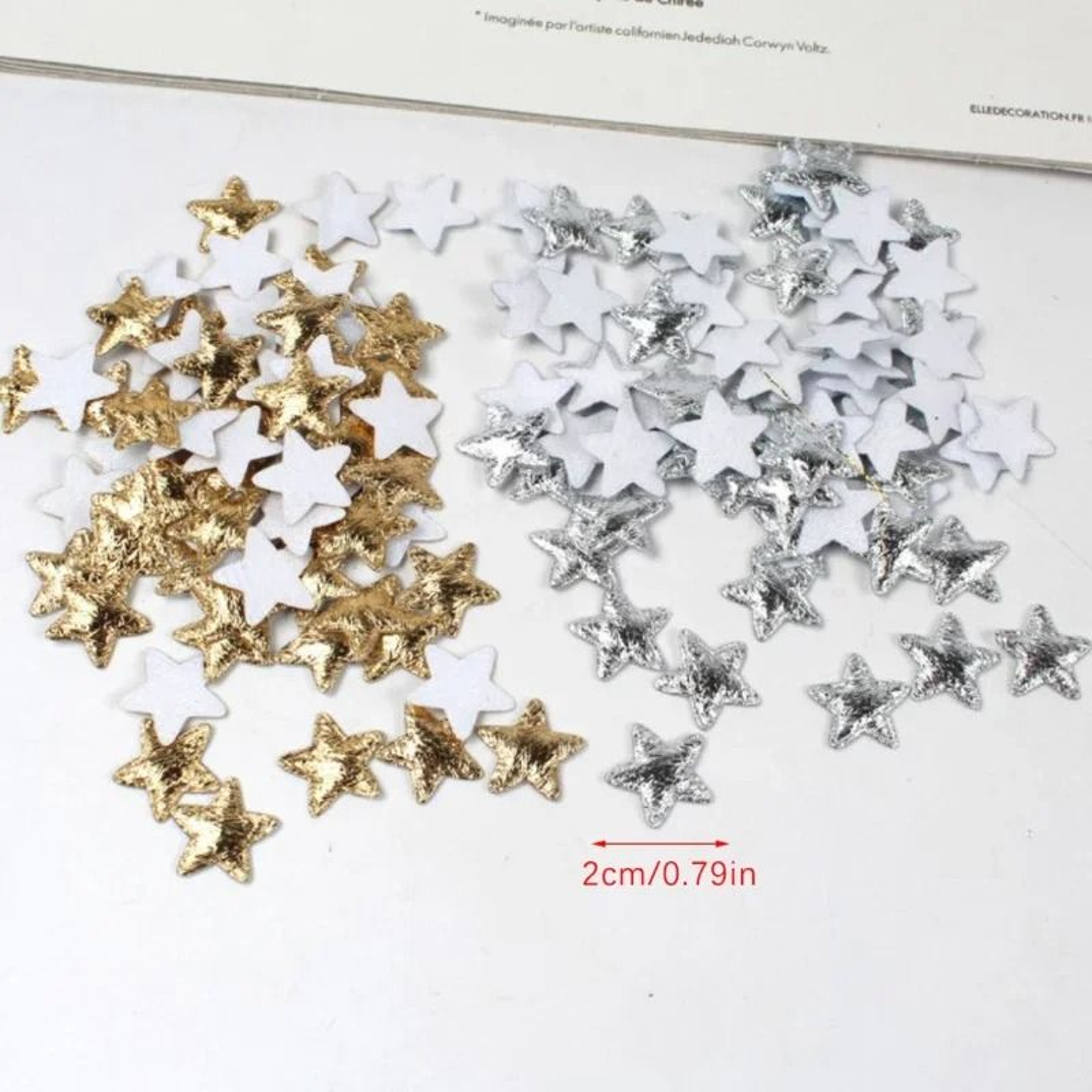 Gold Foam Star Embellishments Add Festive Sparkle To Every Creative Project 2