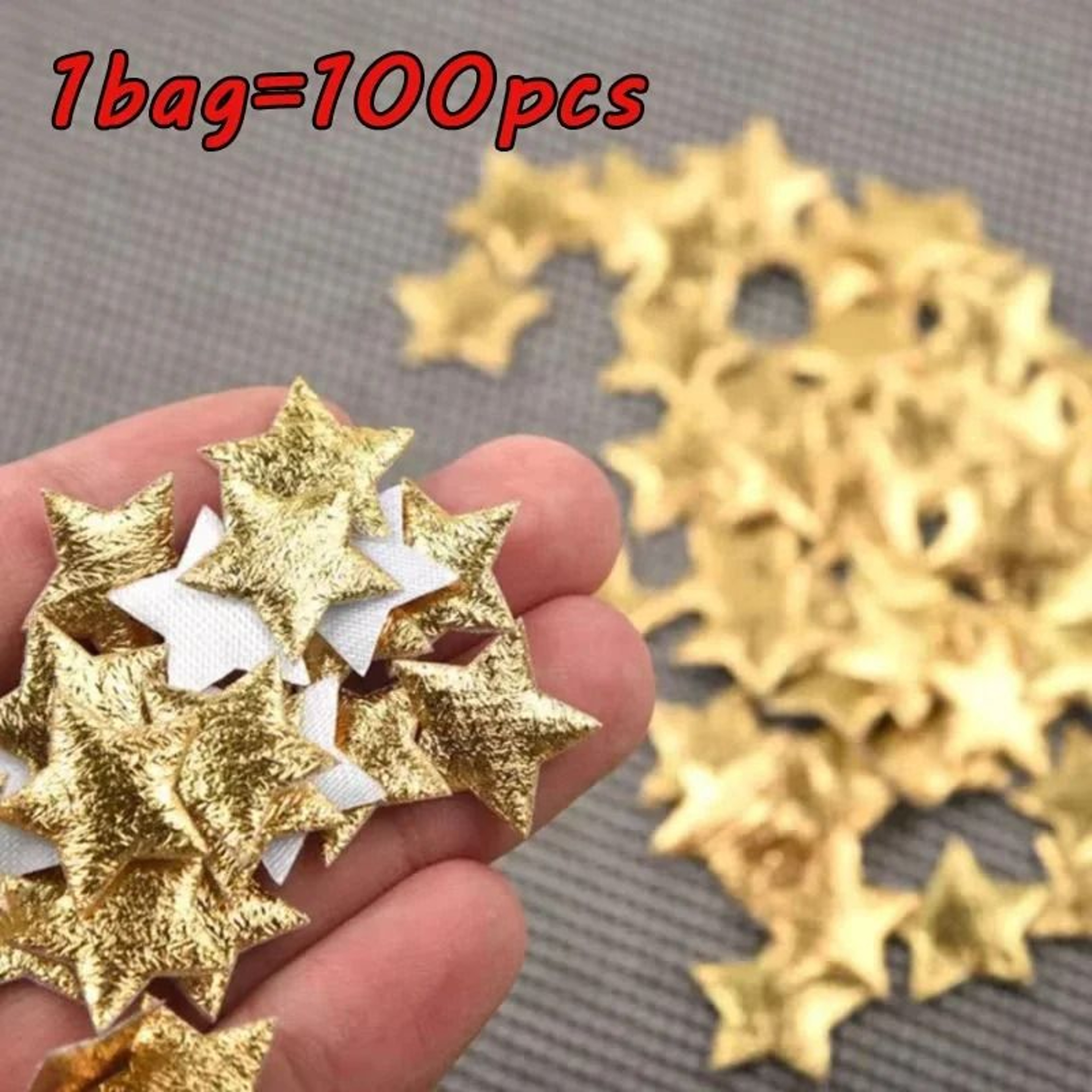 Gold Foam Star Embellishments Add Festive Sparkle To Every Creative Project 4