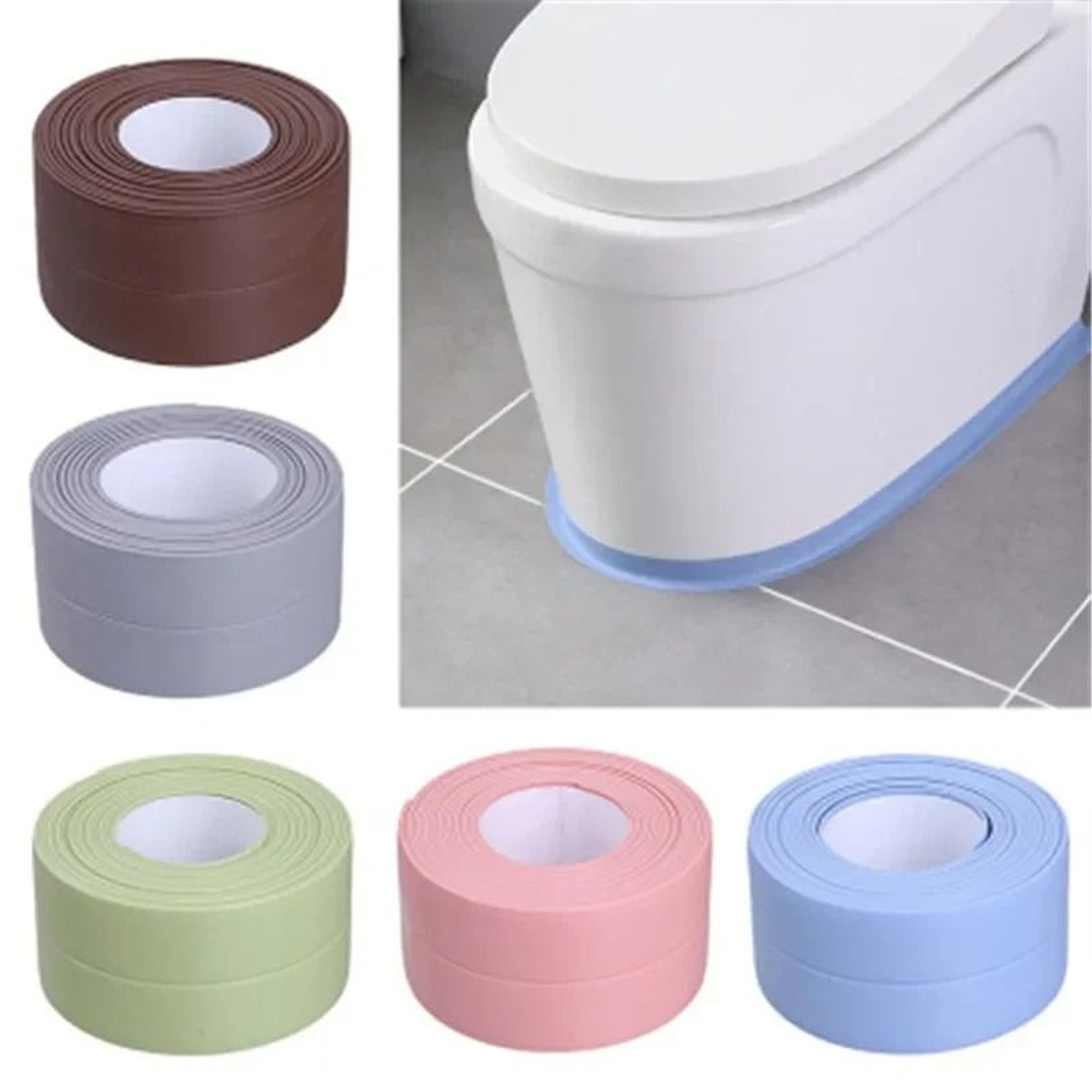 Waterproof PVC Sealing Tape Keeps Sinks Cleaner And Edges Neatly Finished 0