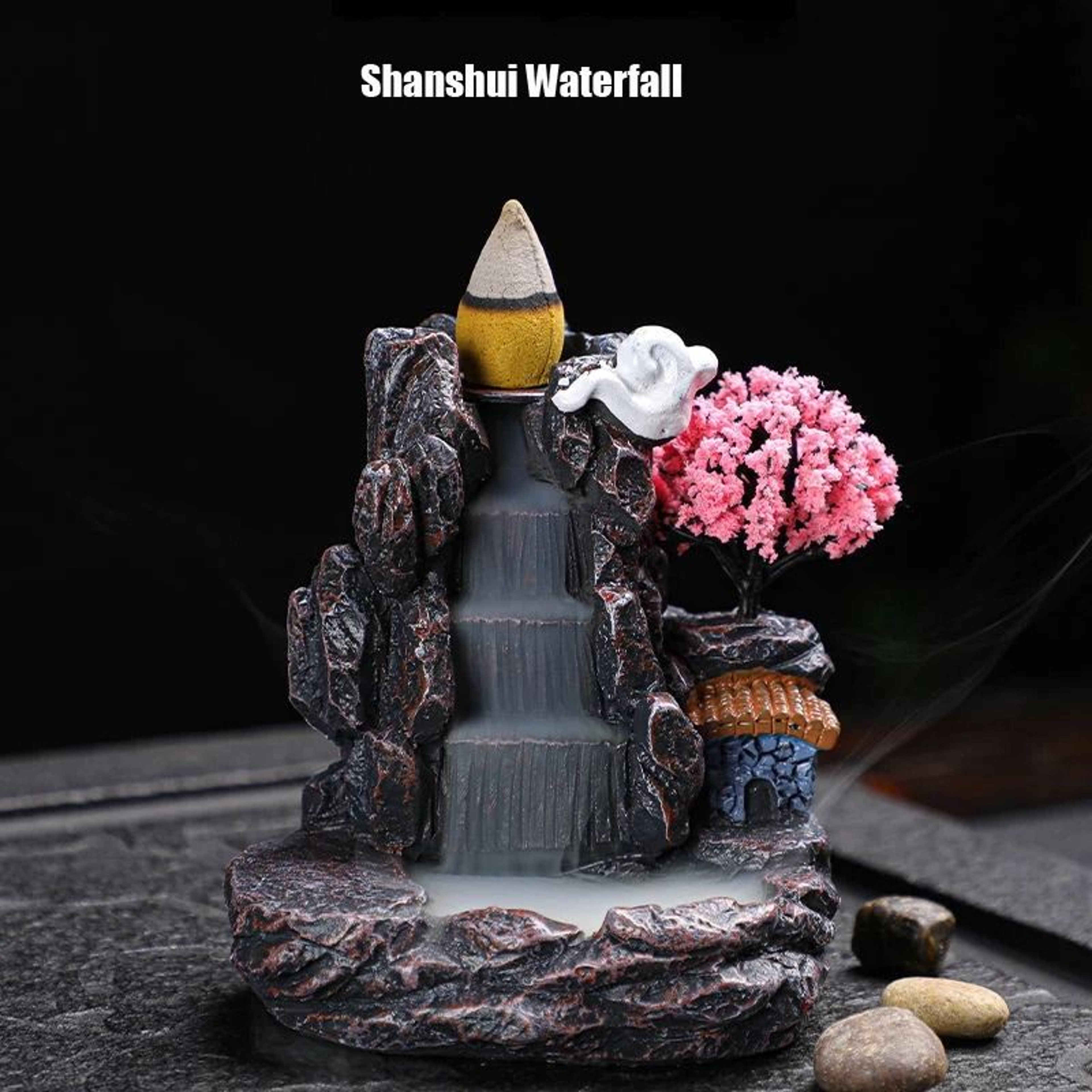 Waterfall Backflow Incense Burner Creates Calming Aromatherapy And Mesmerizing Home Decor 9