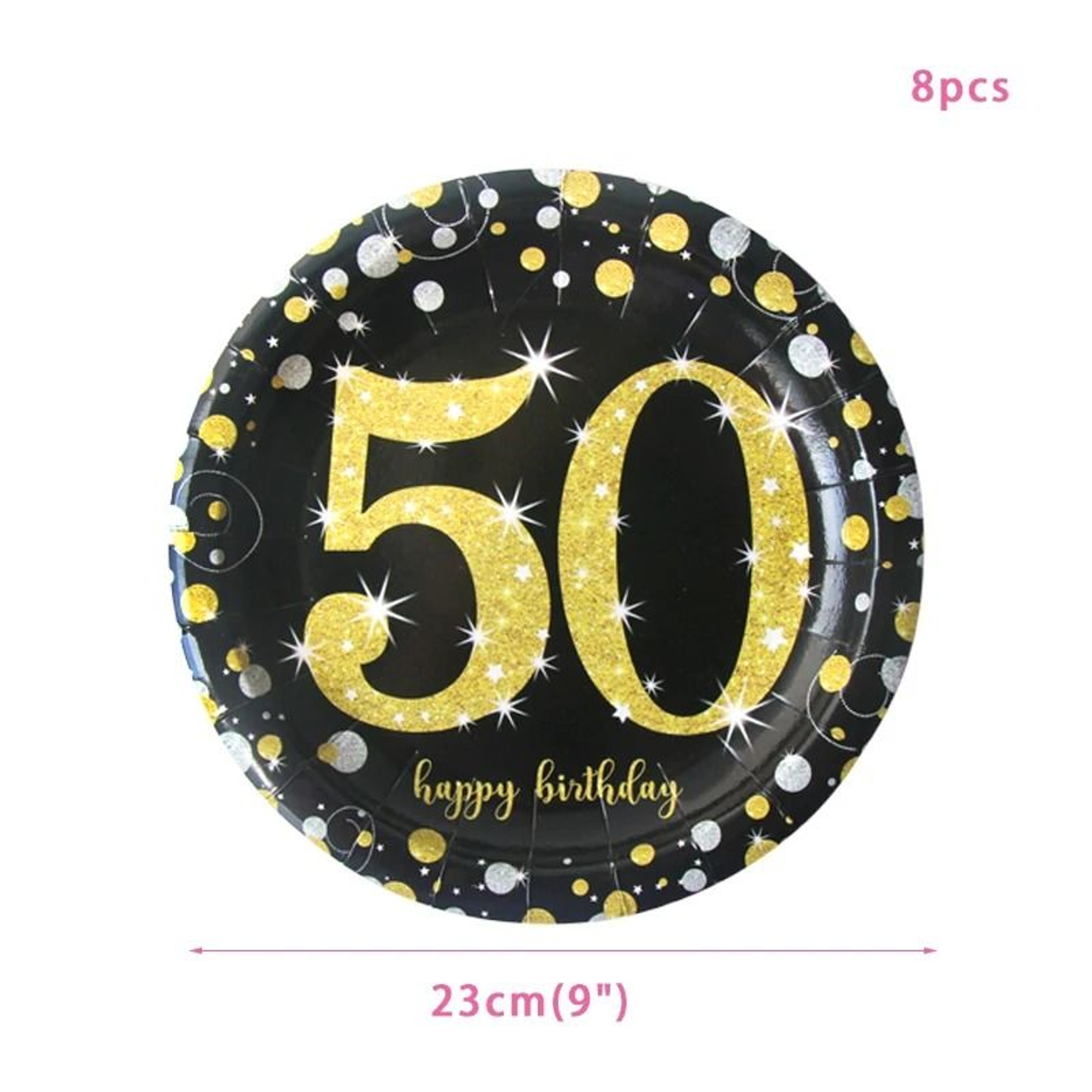 Milestone Birthday Number Balloons And Hanging Banner For Elegant Adult Celebrations 7