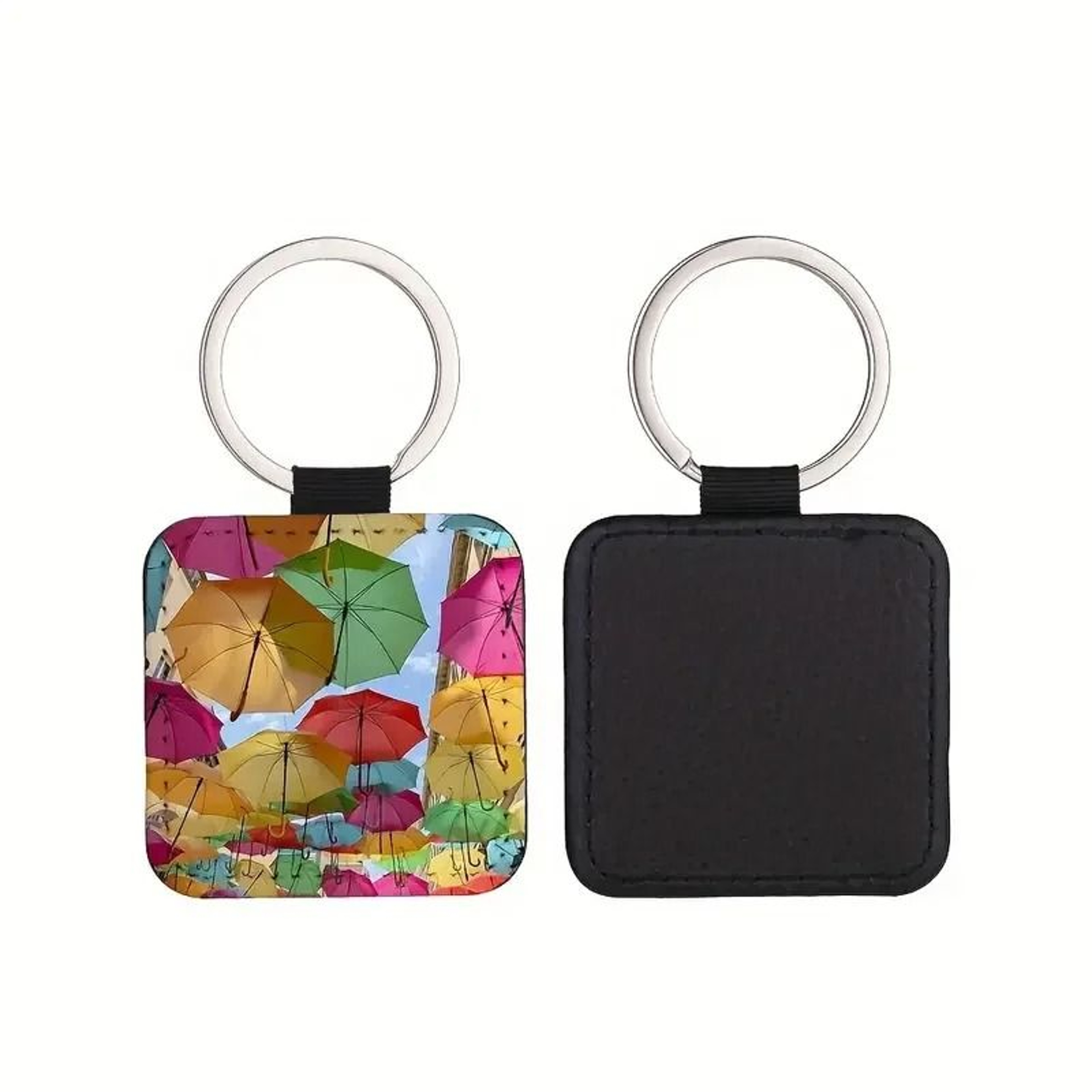 Personalized Photo PU Leather Keychain For Meaningful Everyday Gift Keepsake Memories 3