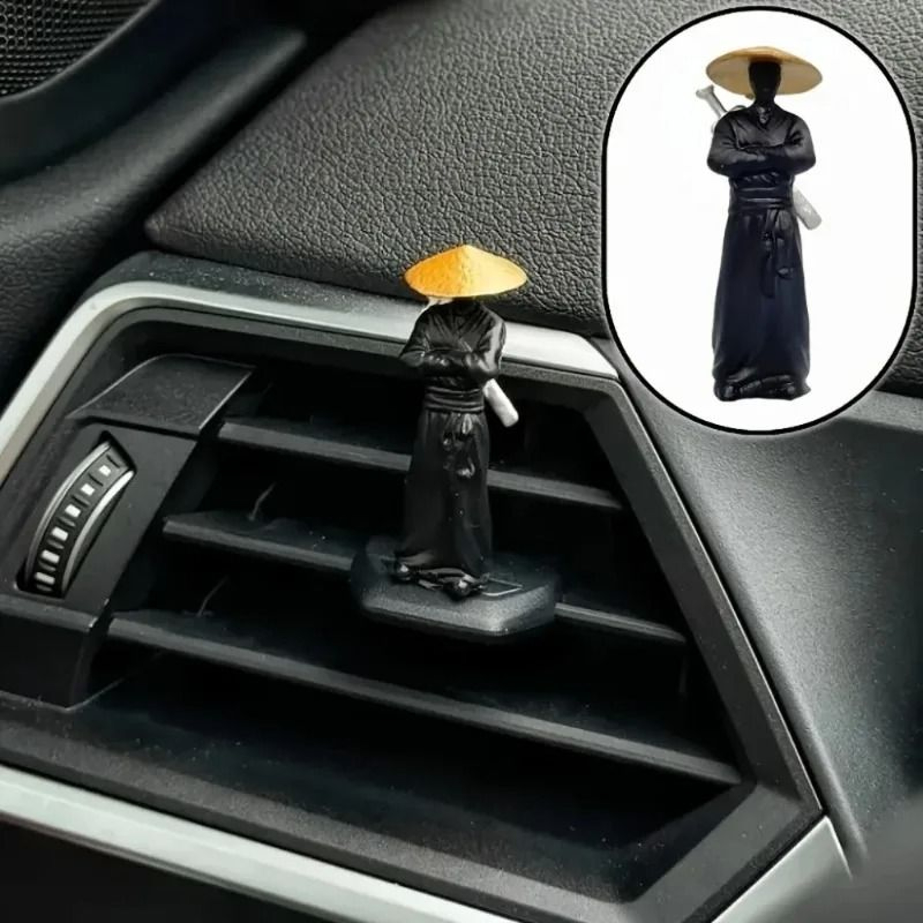 Mini Resin Ninja Samurai Warrior Figures For Car Desk Display Gifts 1
