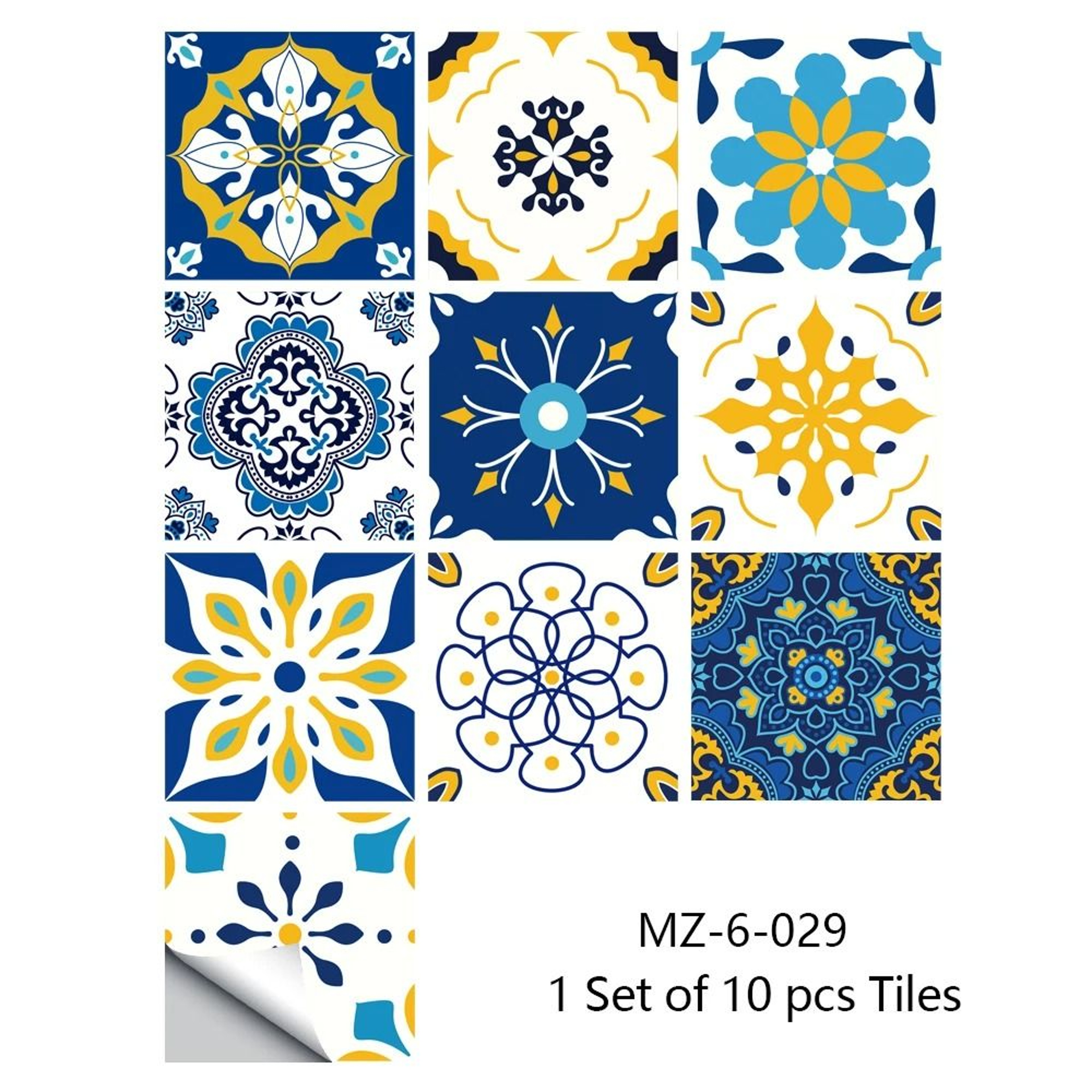 Retro Matte Tile Stickers For Easy Kitchen Bathroom Floor Home Makeovers 1