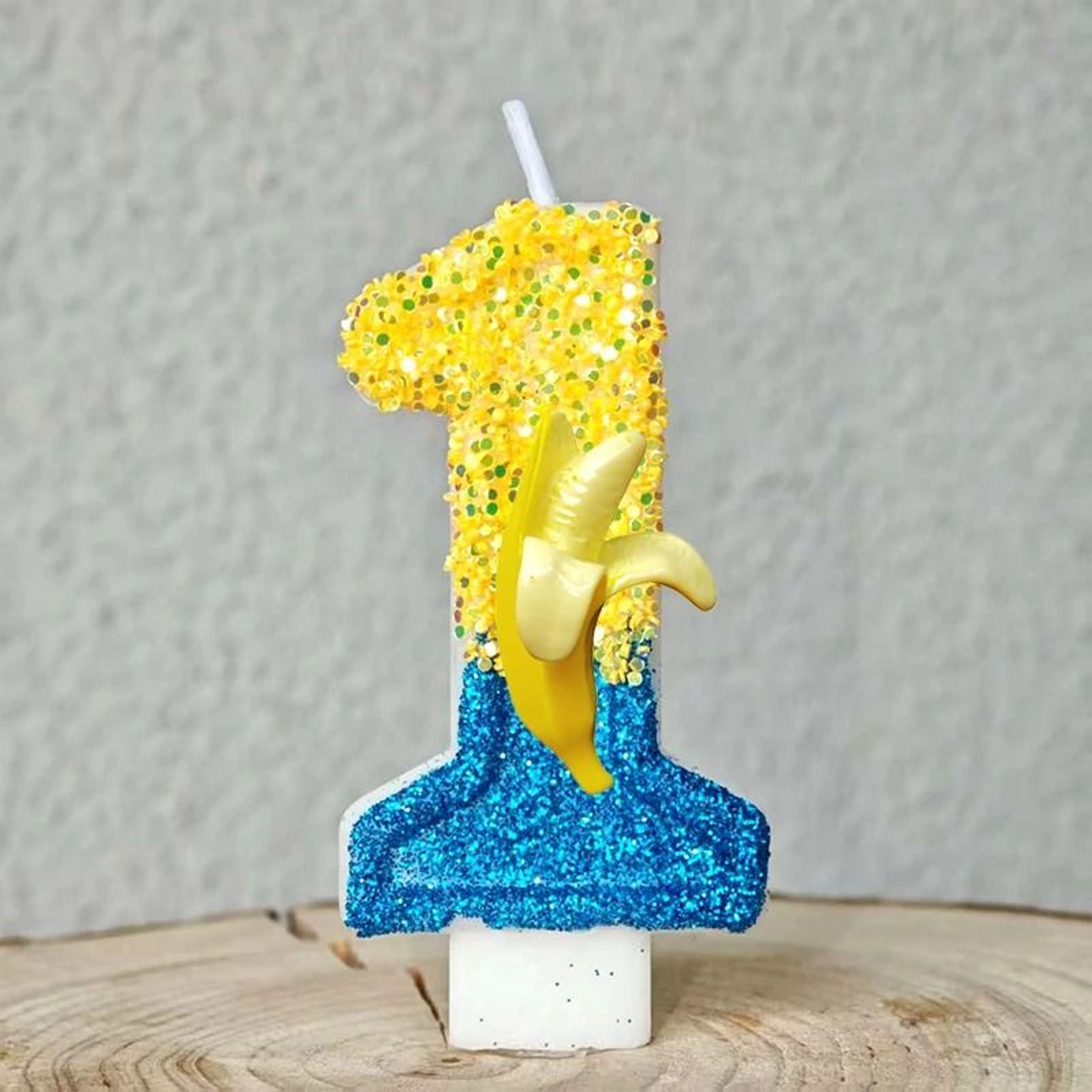 Cute Banana Number Birthday Candle For Fun Kids Cake Celebrations Decor 21
