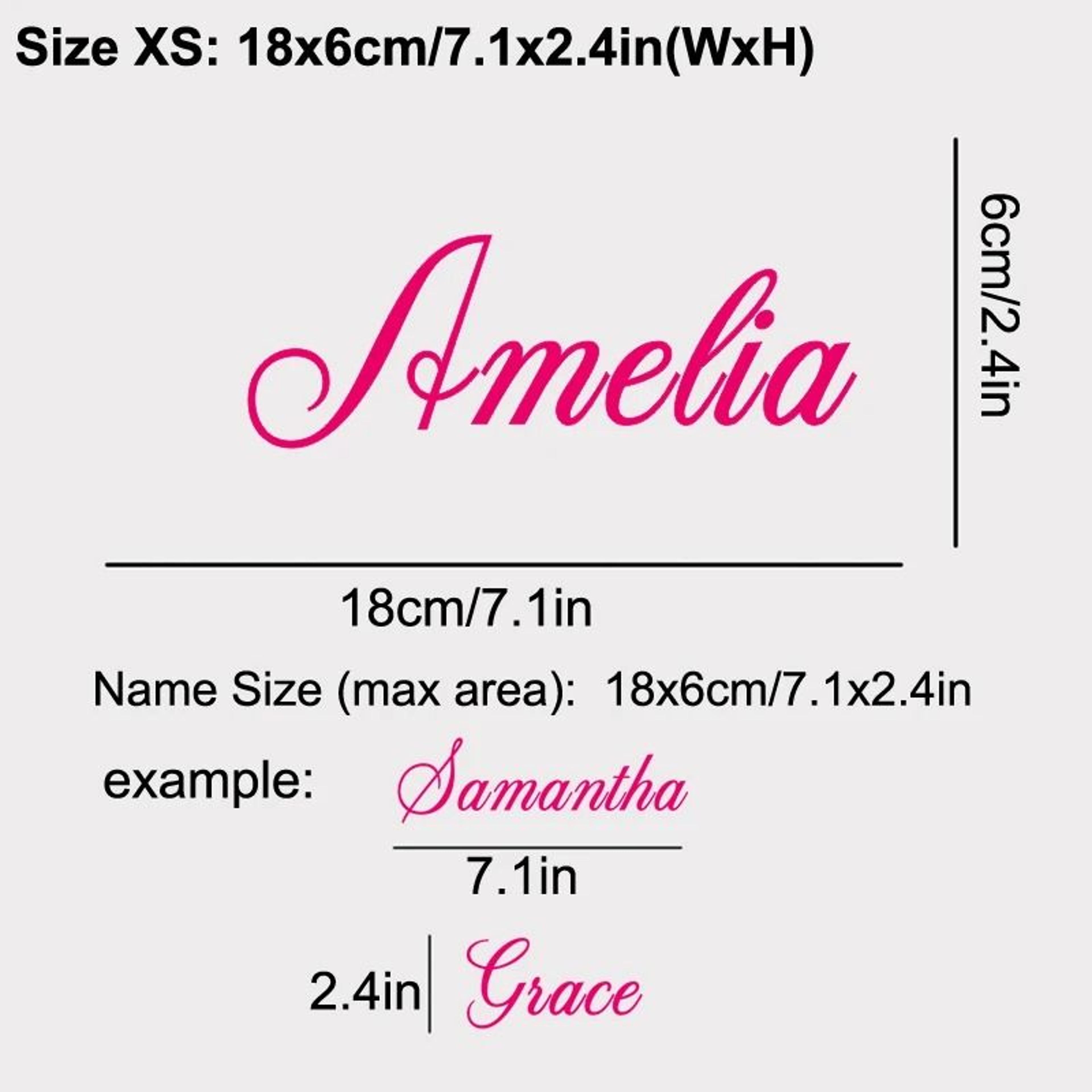 Custom Name Vinyl Decal For Personalized Bedroom Door Window Car Decor 3