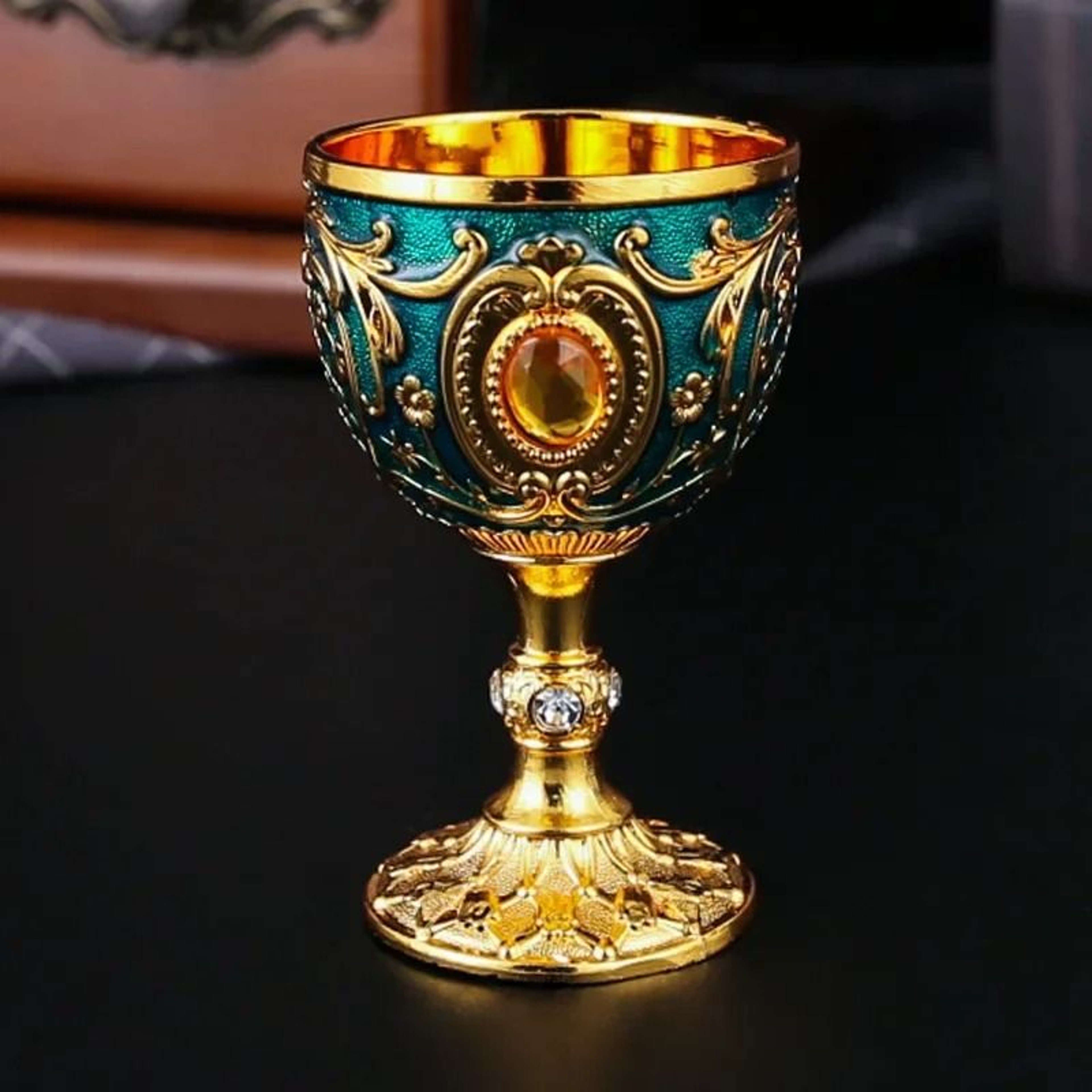 Vintage Holy Grail Medieval Goblet Brings Royal Character To Every Toast 1