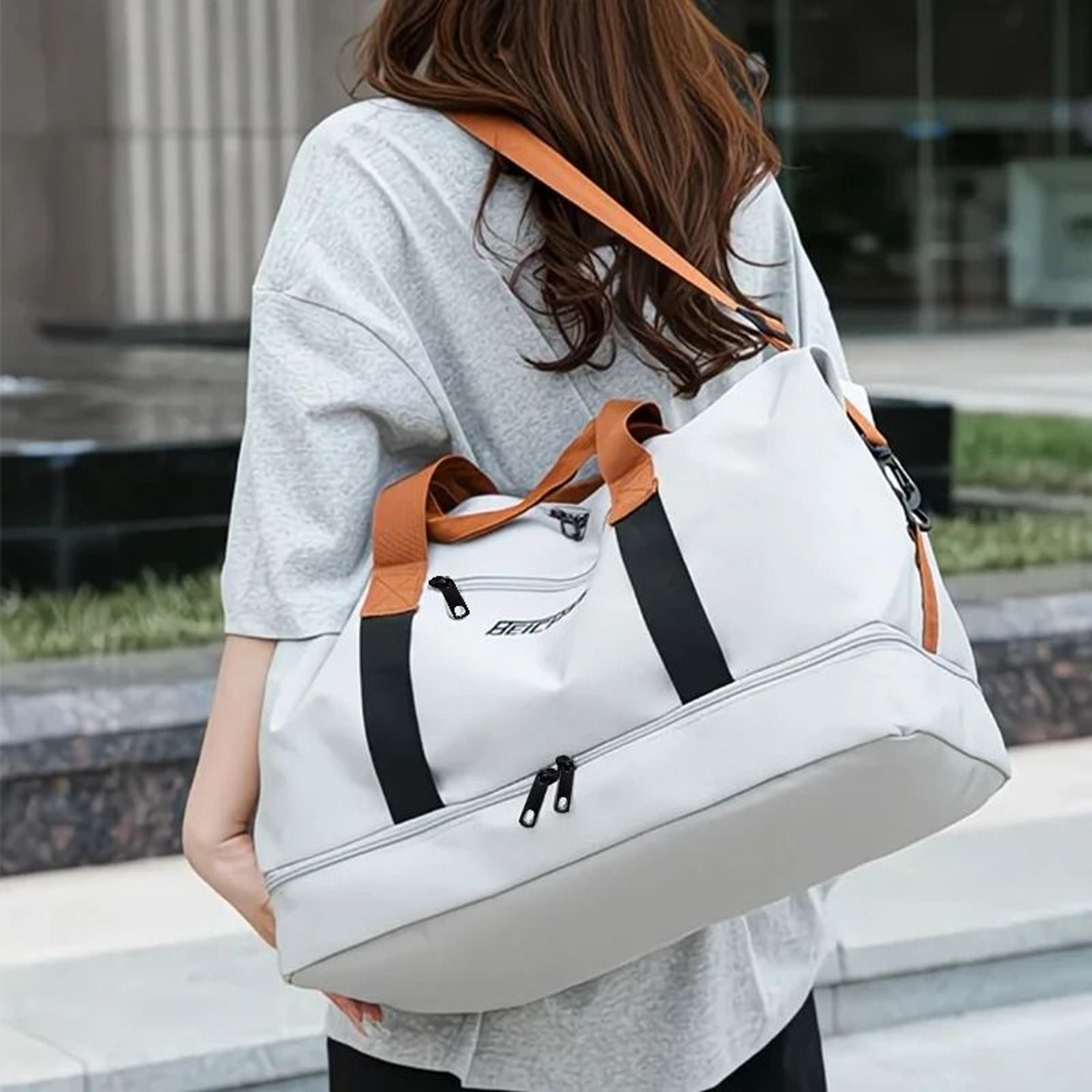 Versatile Travel Gym Duffle Bag Keeps Weekend Essentials Organized And Ready 10