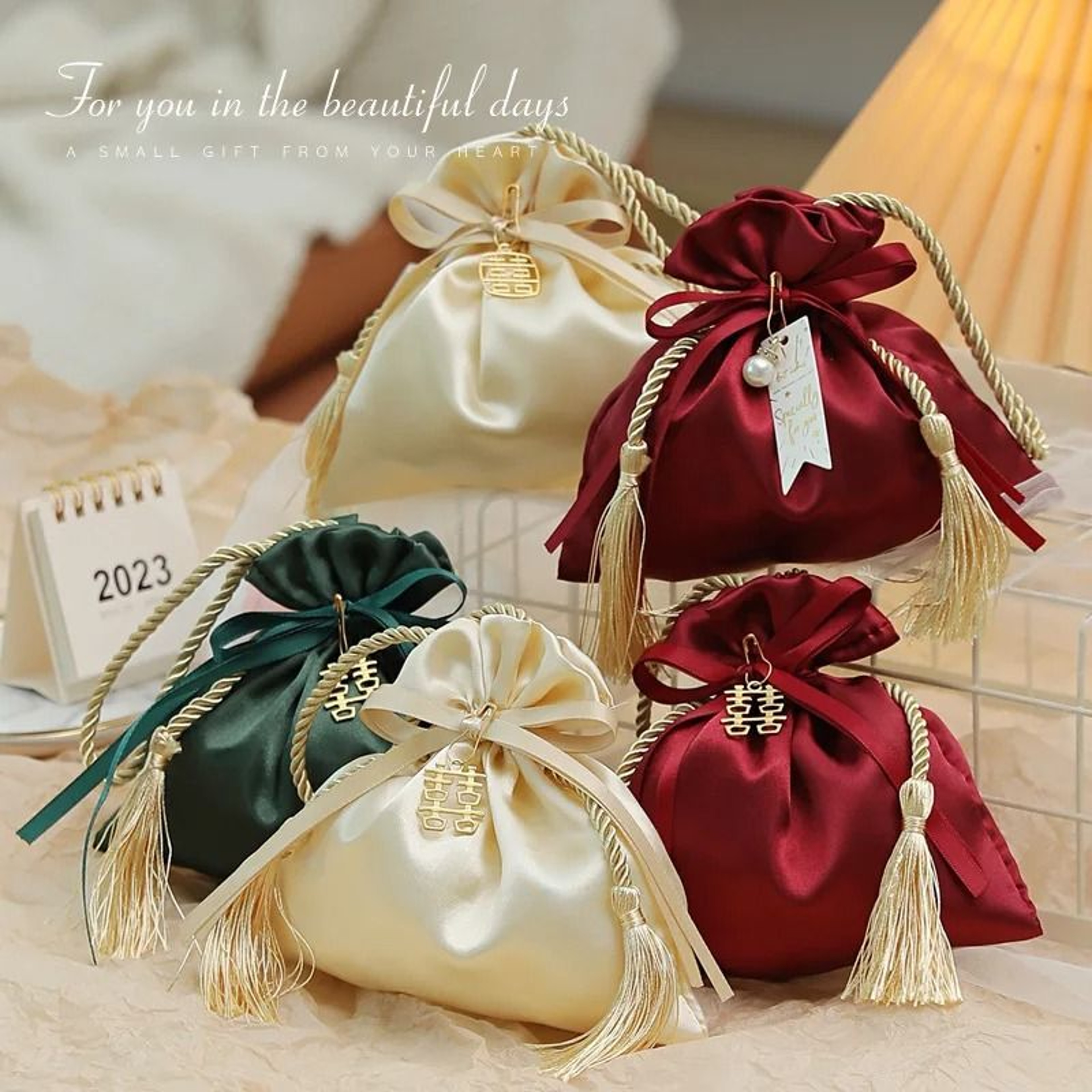 Velvet Pearl Drawstring Jewelry Gift Pouch For Elegant Wedding Party Packaging 0