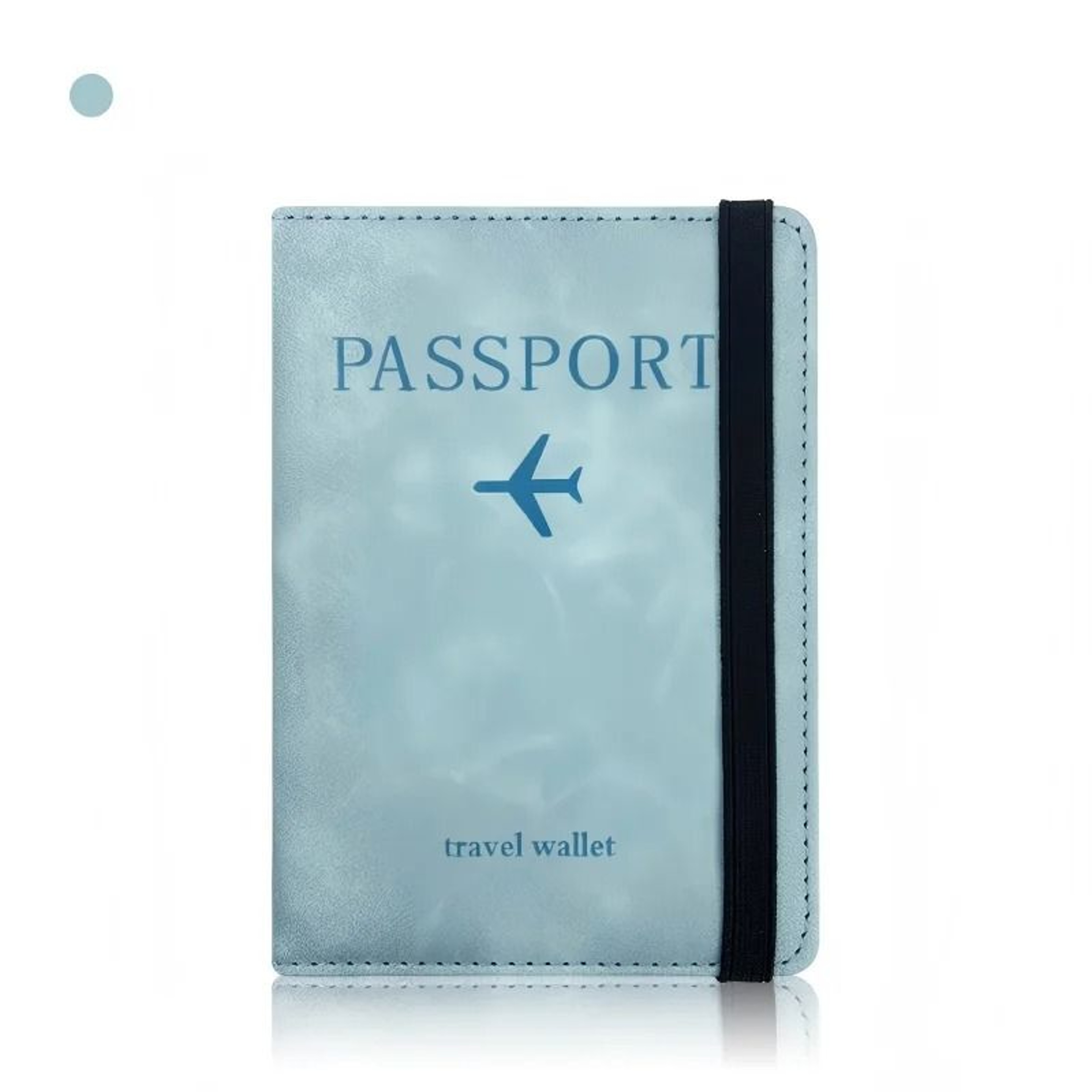 Organized PU Leather Passport Wallet With Card Storage For Business Travel 3