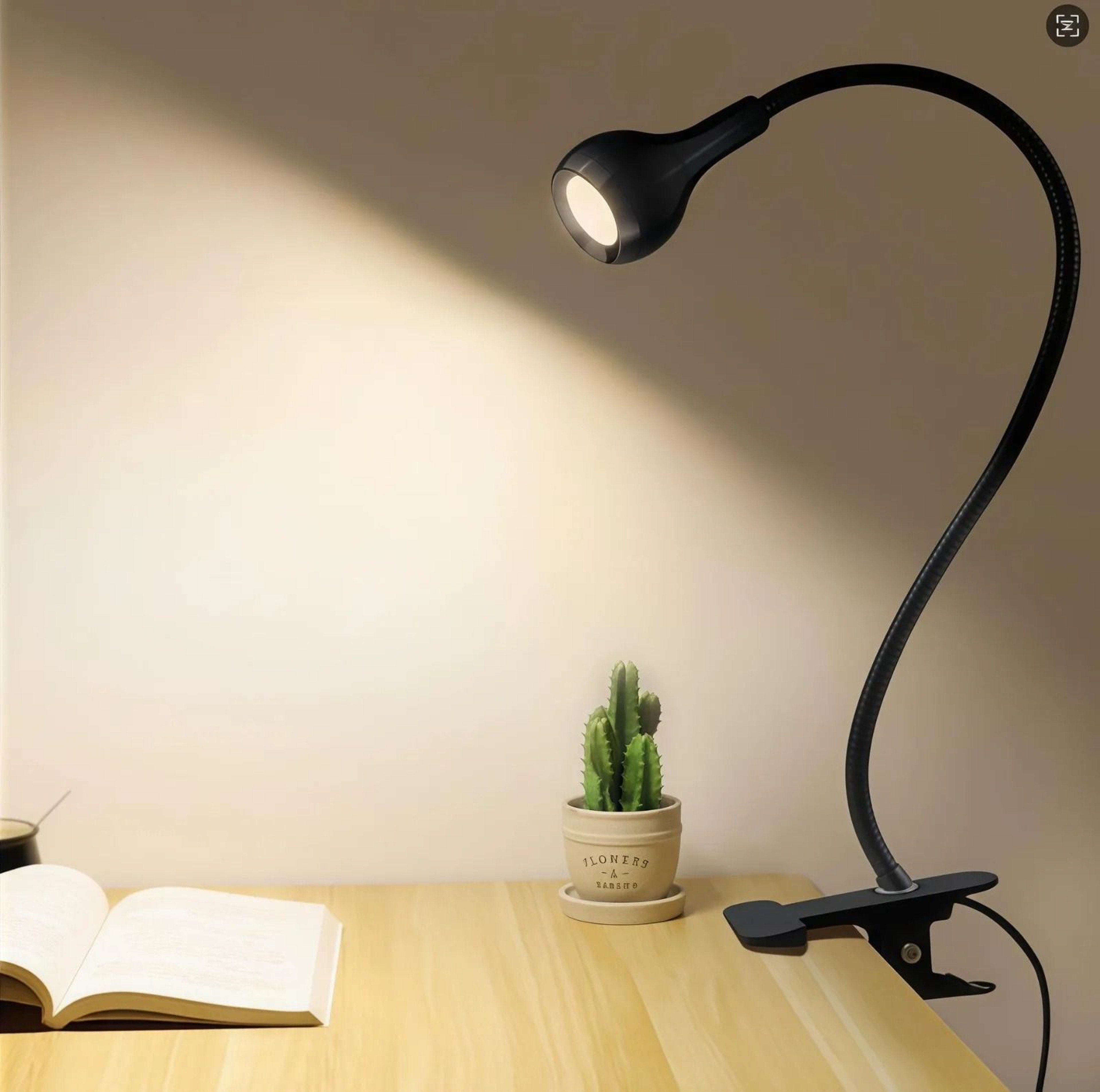 Flexible USB Clip Desk Lamp Directs Light Exactly Where Needed Easily 2