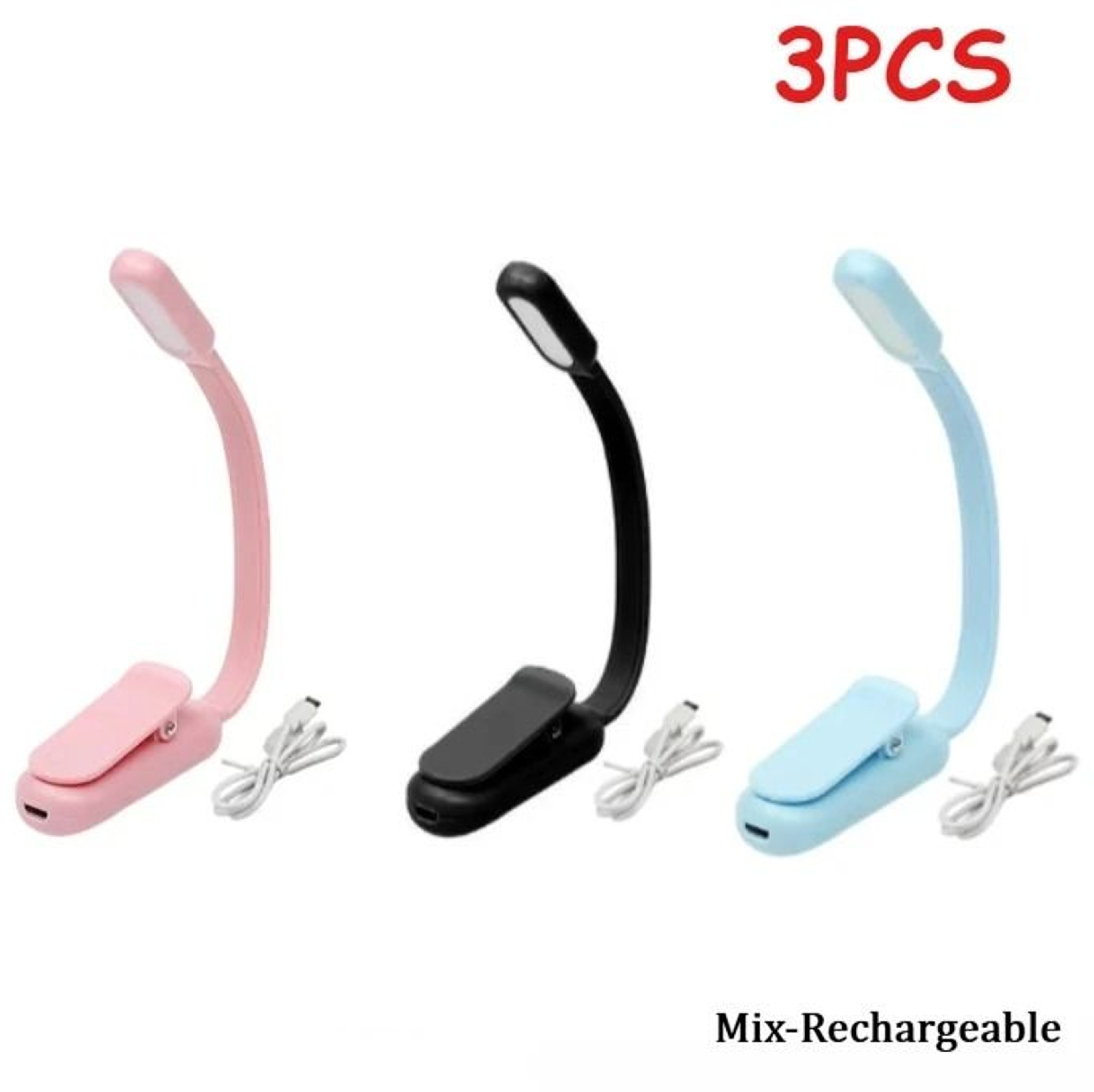 Rechargeable Mini Clip On Reading Lamp With Three Brightness Levels Anywhere 11