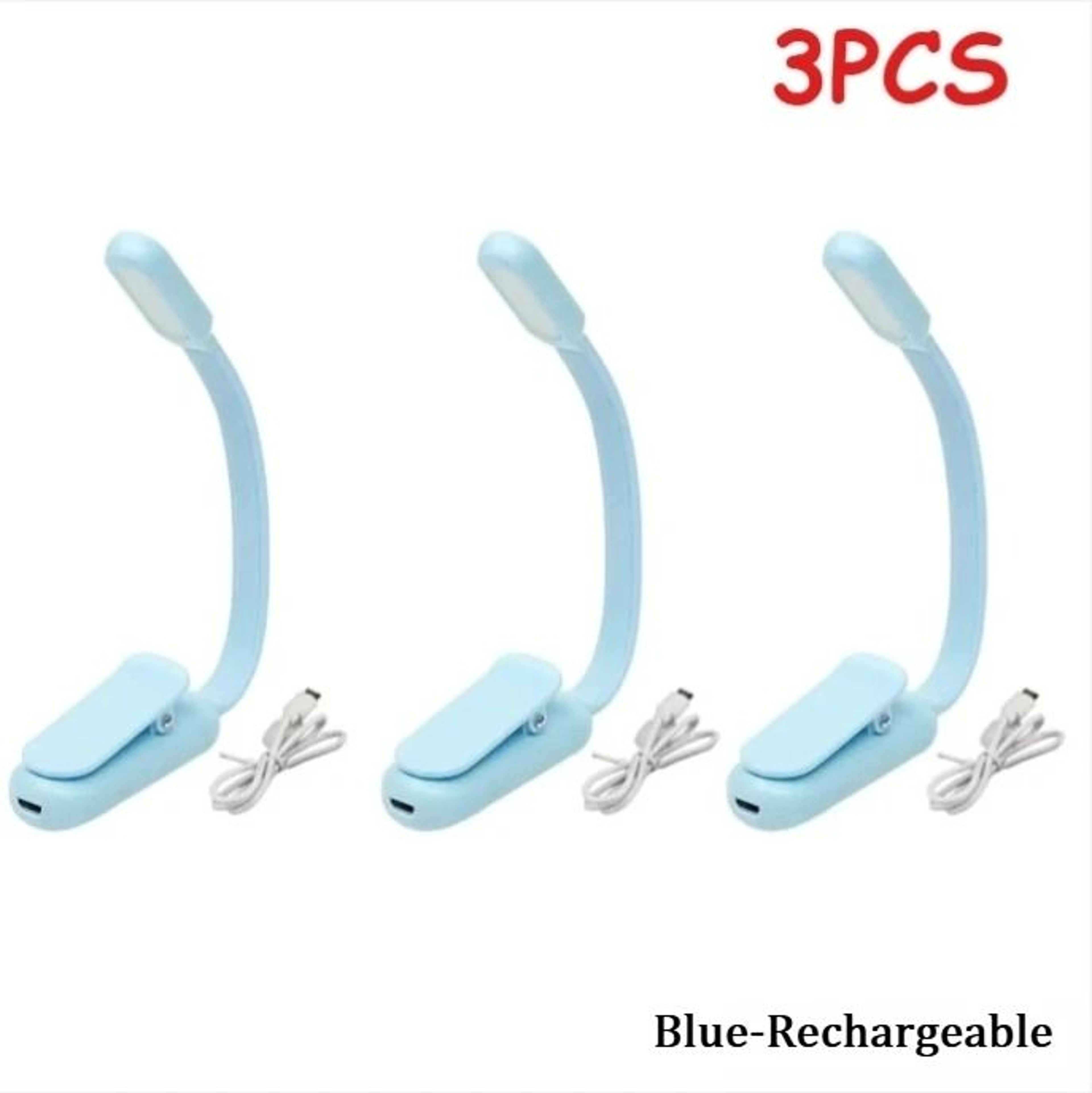 Rechargeable Mini Clip On Reading Lamp With Three Brightness Levels Anywhere 8