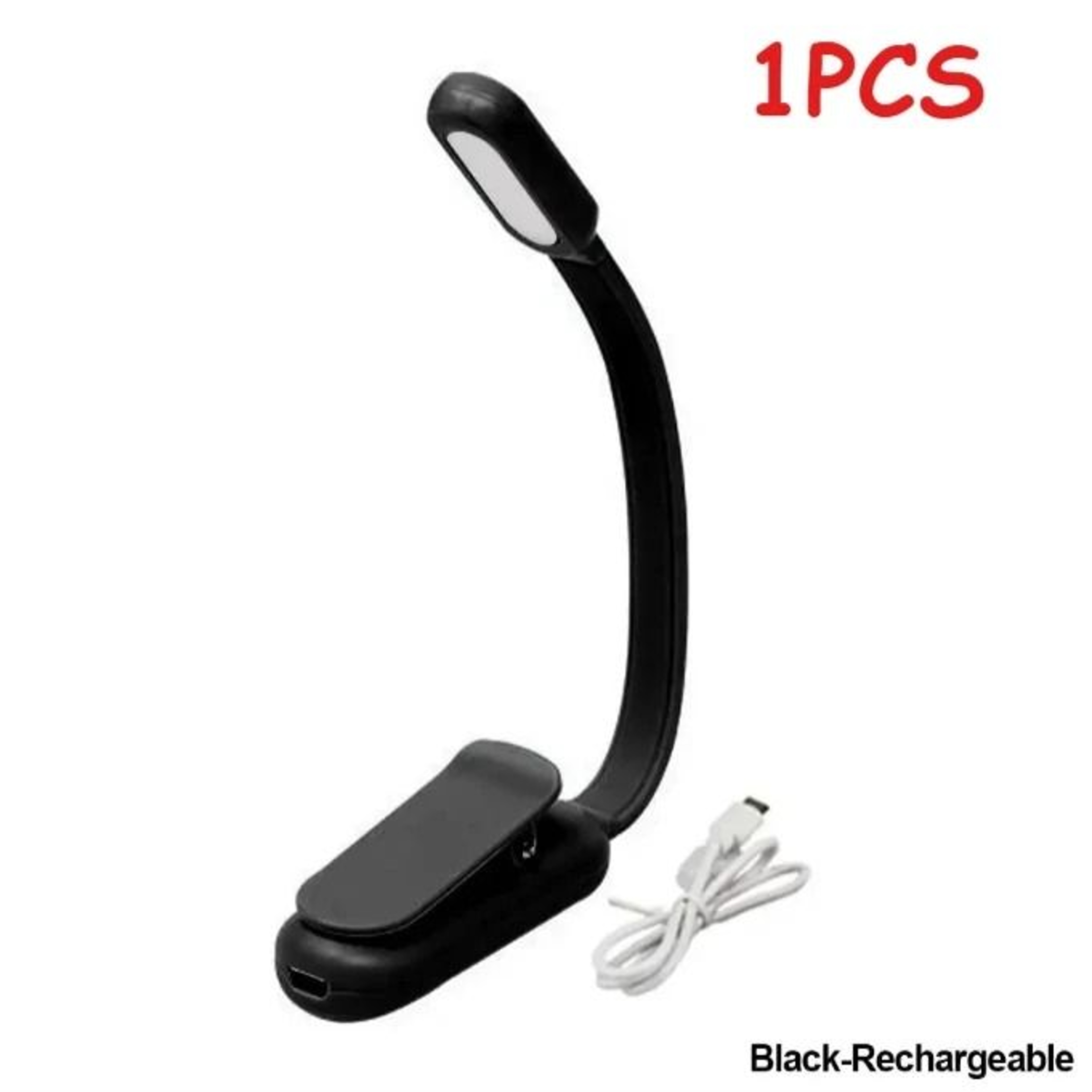 Rechargeable Mini Clip On Reading Lamp With Three Brightness Levels Anywhere 4