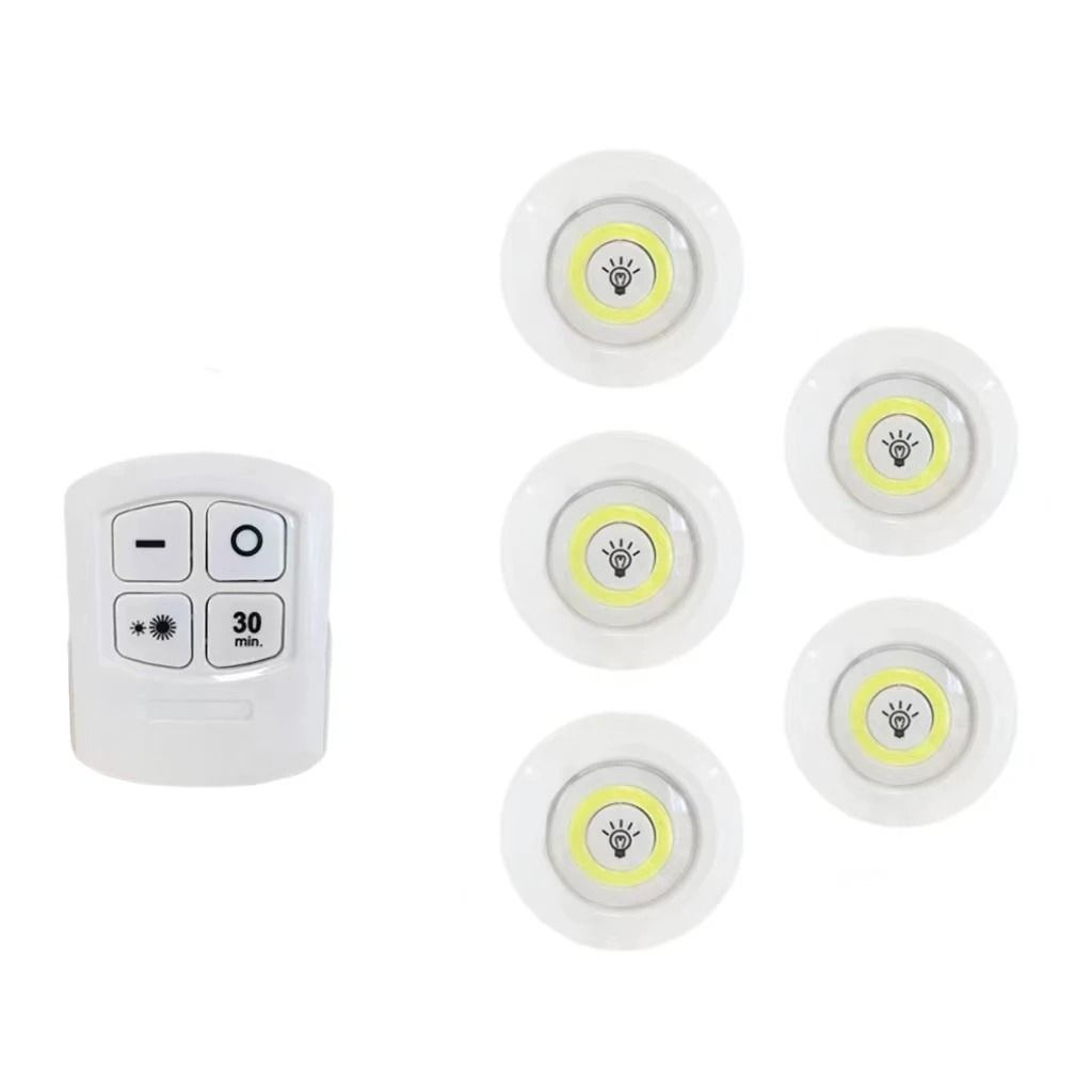 Wireless Dimmable LED Under Cabinet Light With Remote For Easy Lighting 5