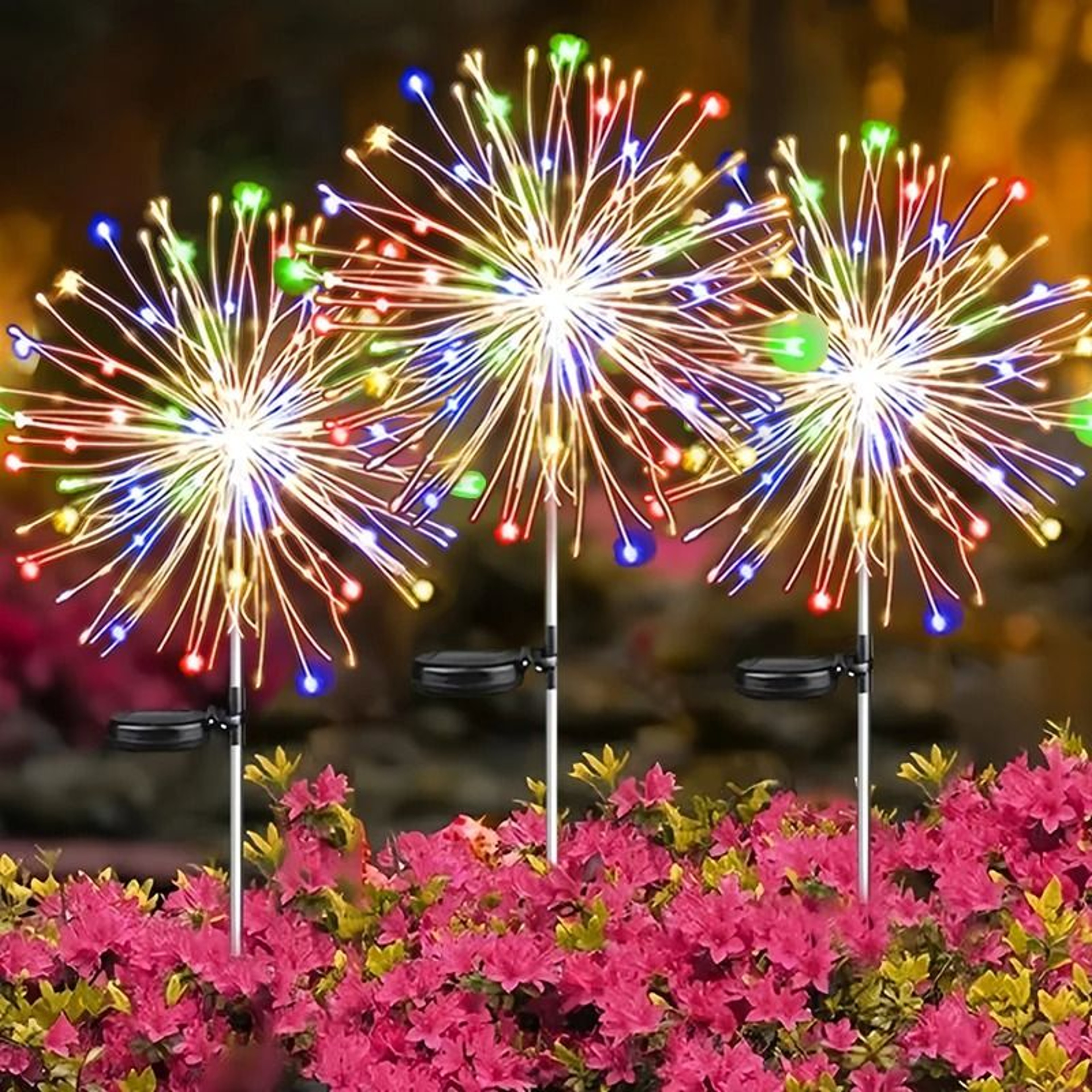 Solar Firework Garden Lights With 200 LEDs For Magical Outdoor Decor 7