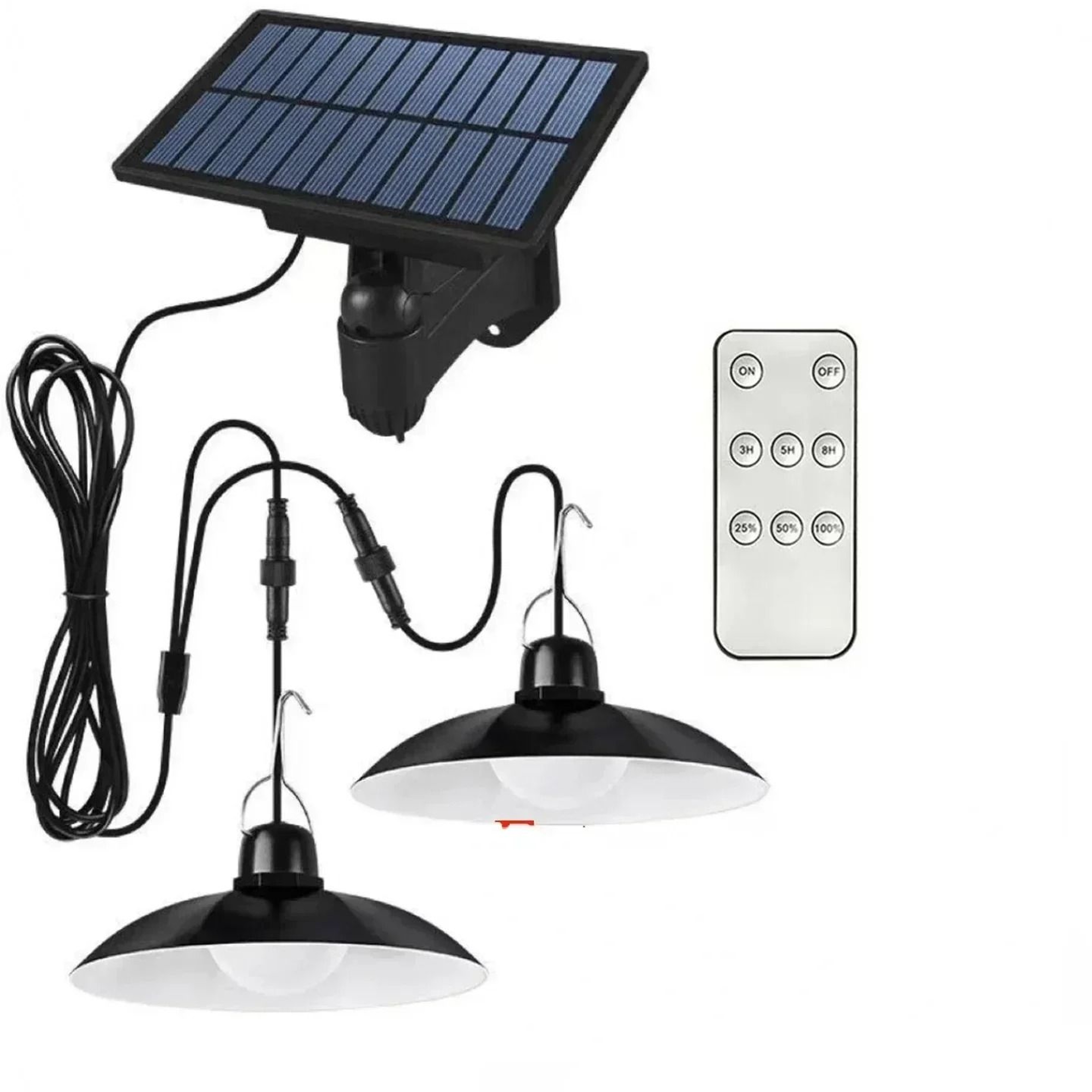 Solar Motion Sensor Shed Light With Dual Head 112 LED Illumination 2