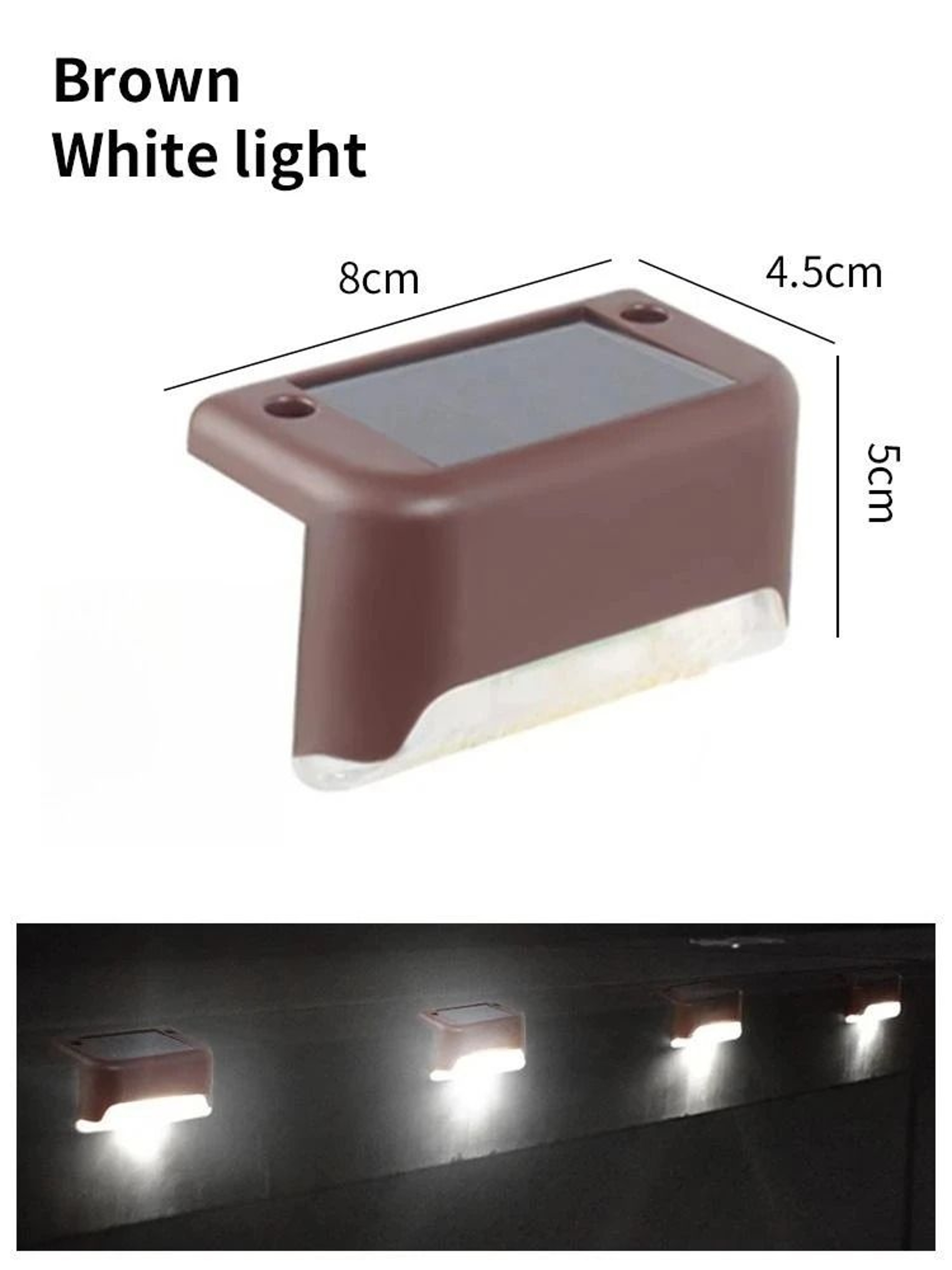 Solar Deck Step Lights Brighten Stairs Fences Patios And Pathways Safely 6
