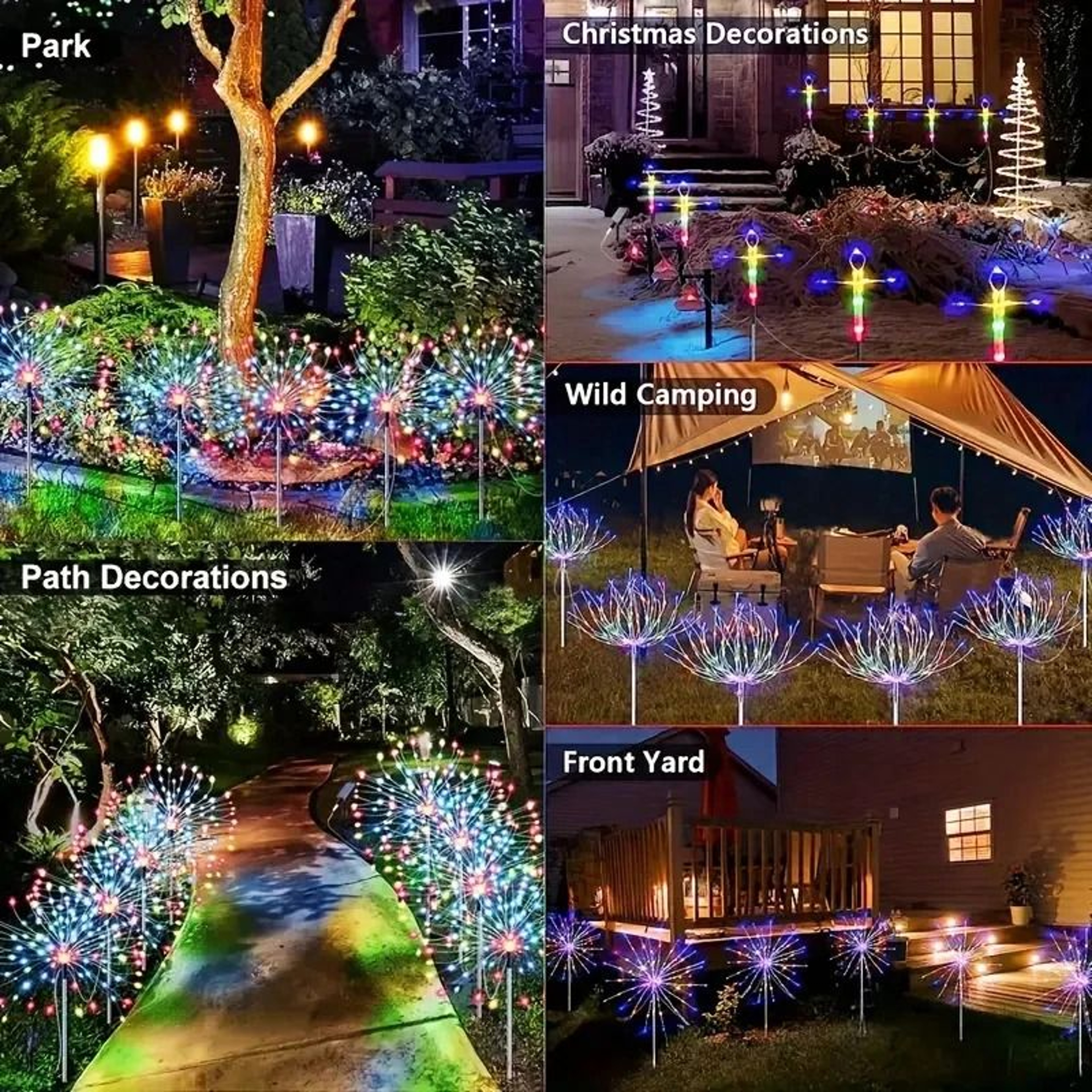 Solar Garden Firework Lights Create Dazzling Outdoor Displays For Every Celebration 6