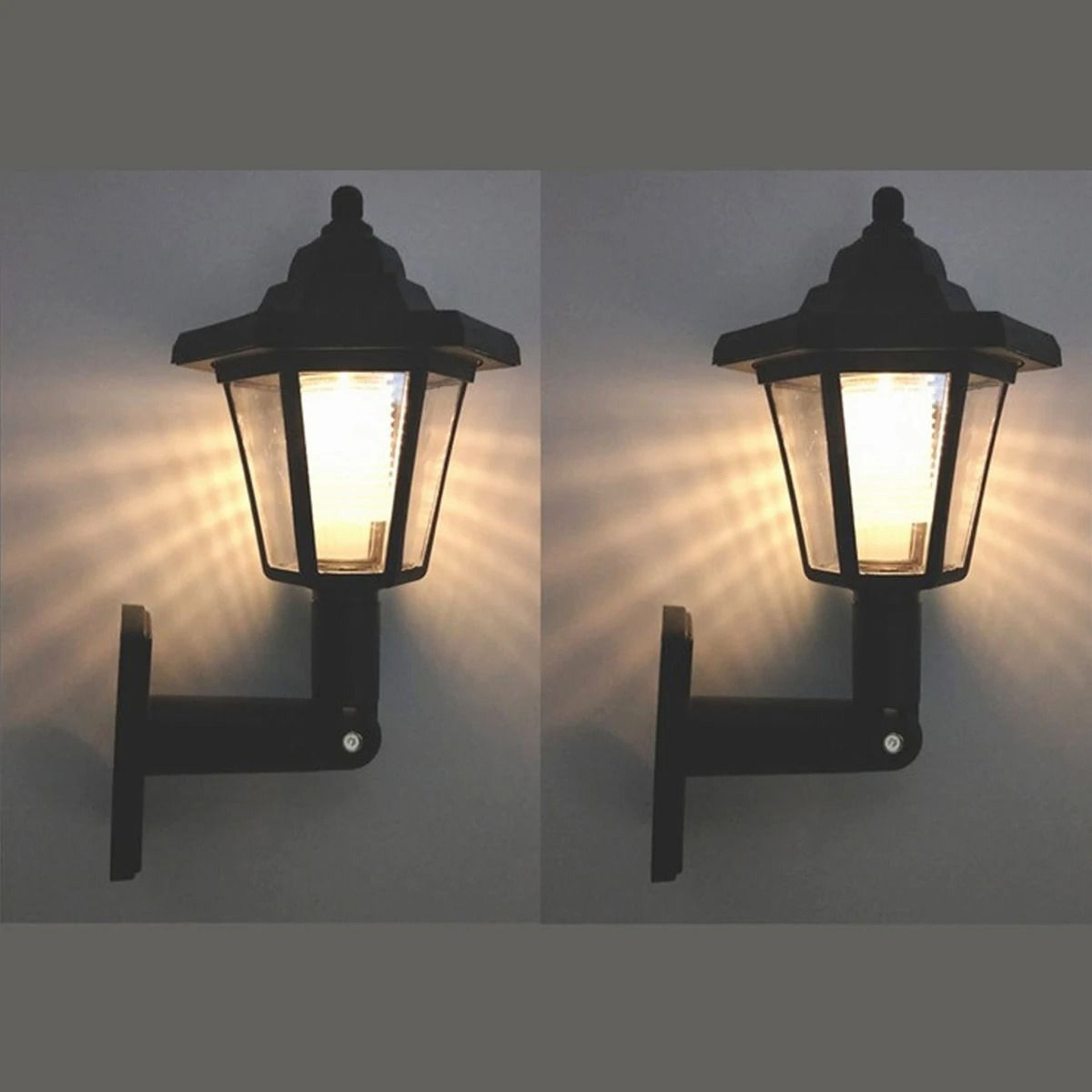 Solar Outdoor Wall Lights Create Warm Ambience For Balconies Gardens Terraces 10
